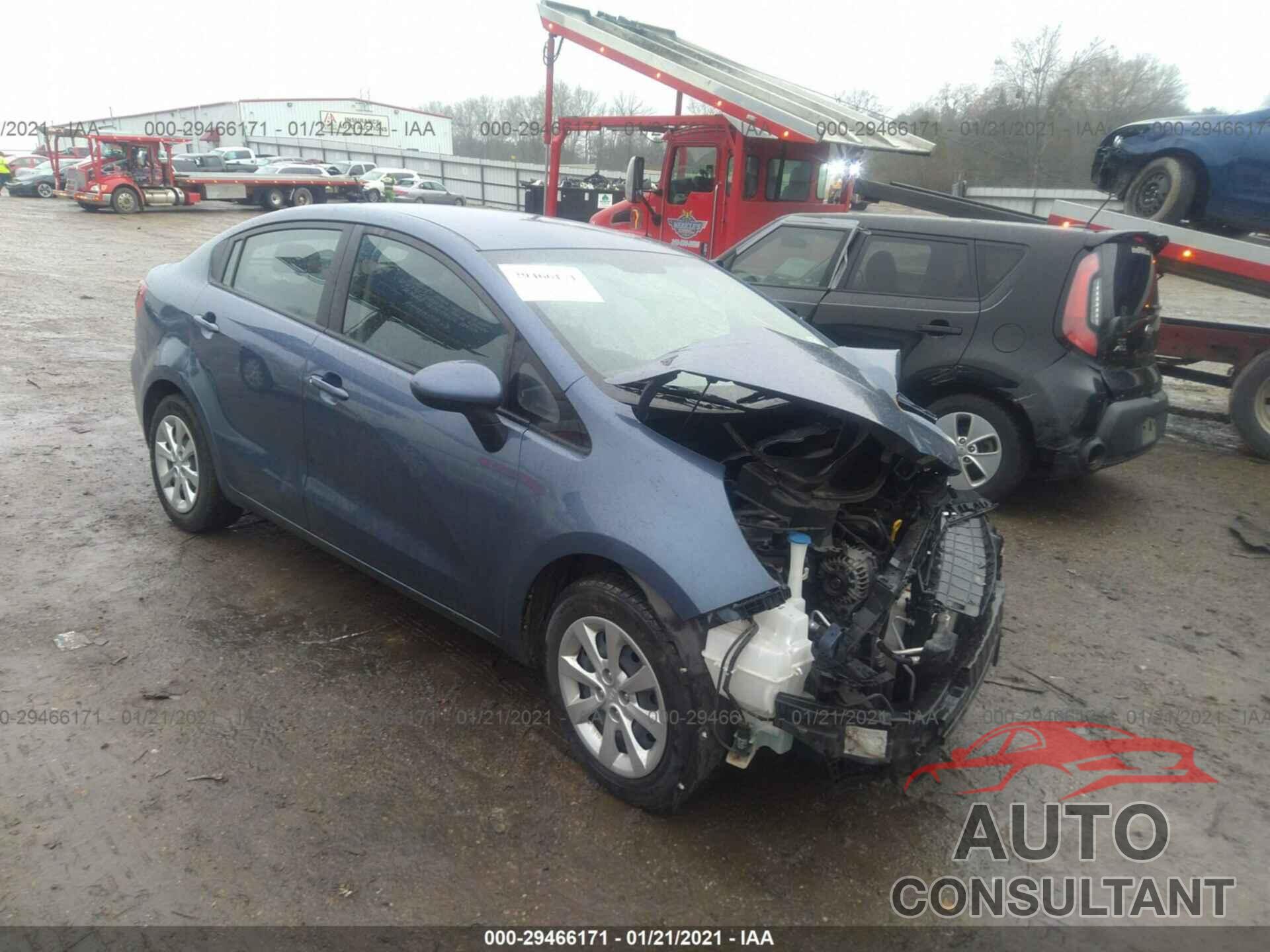 KIA RIO 2016 - KNADM4A30G6661778
