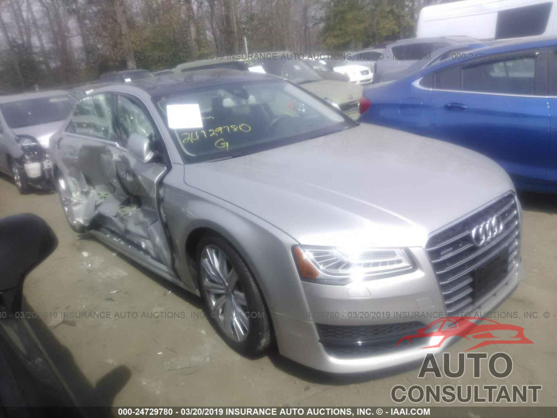 AUDI A8 2017 - WAU44AFD1HN012479