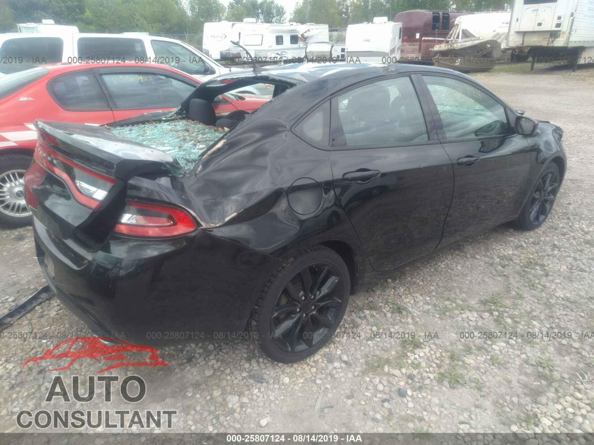 DODGE DART 2016 - 1C3CDFBBXGD728659