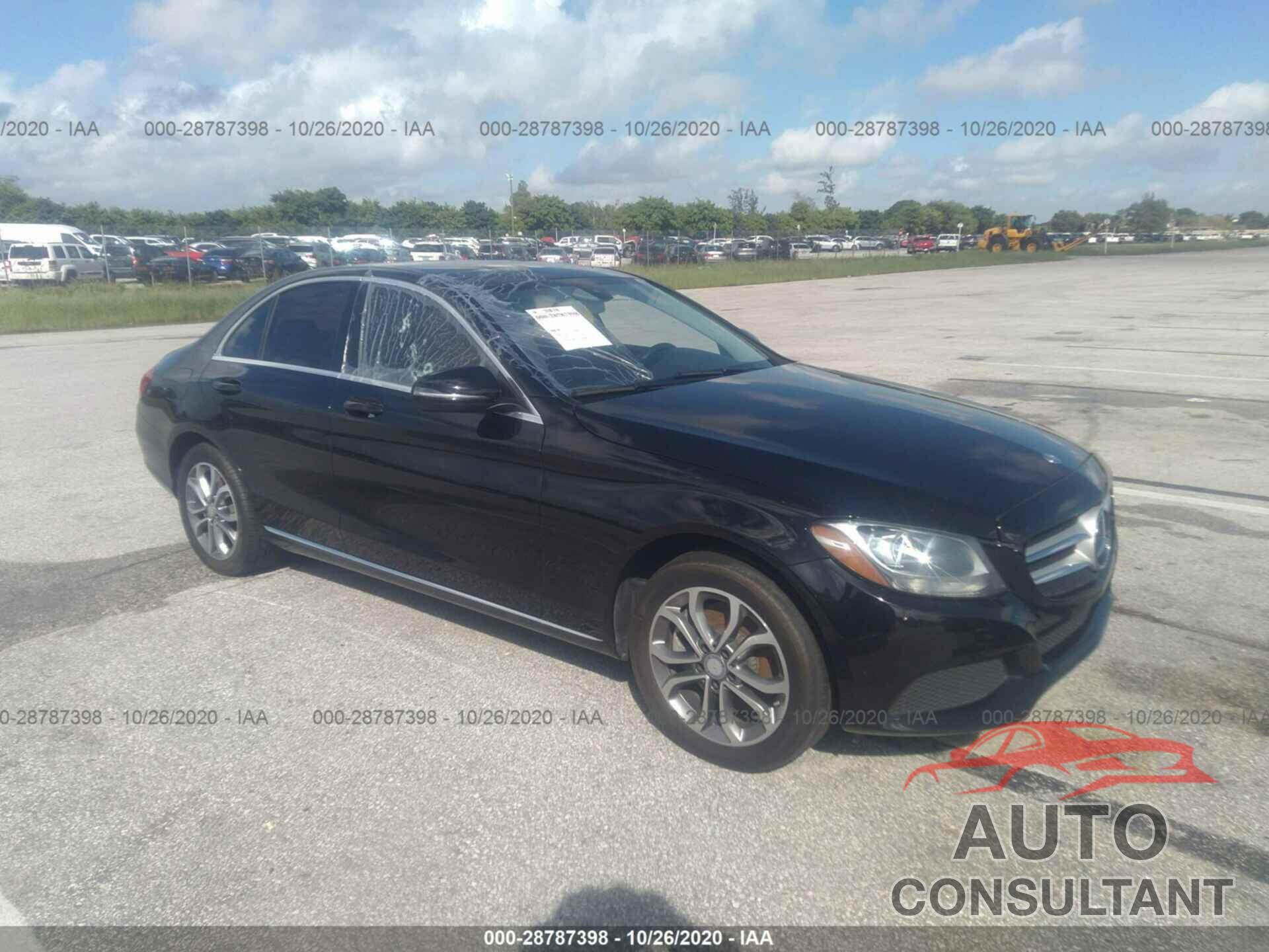MERCEDES-BENZ C-CLASS 2016 - 55SWF4KB0GU169122