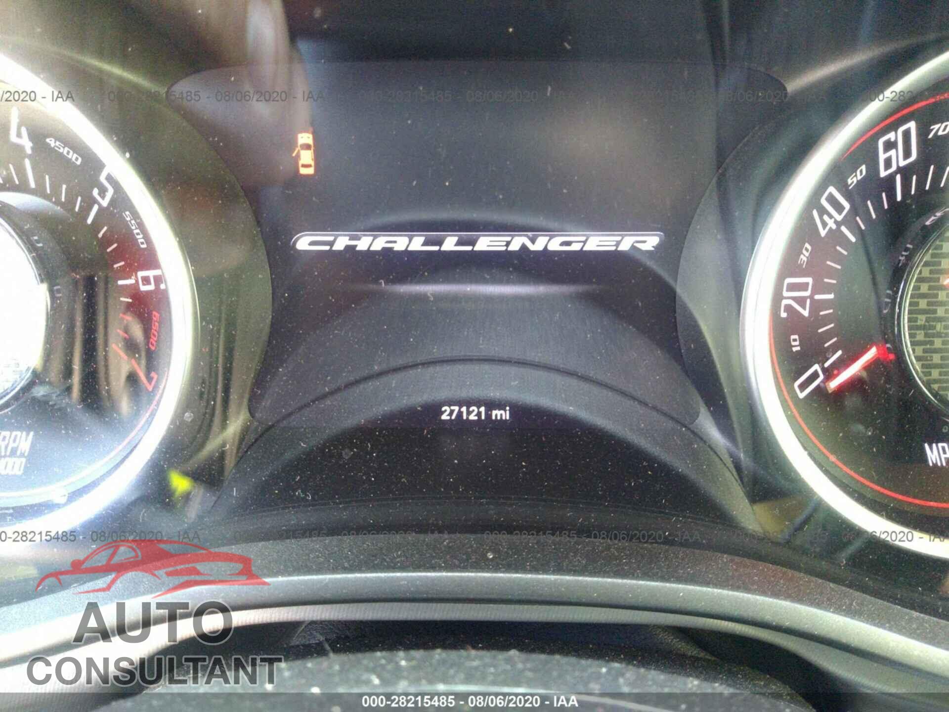 DODGE CHALLENGER 2019 - 2C3CDZAGXKH557535