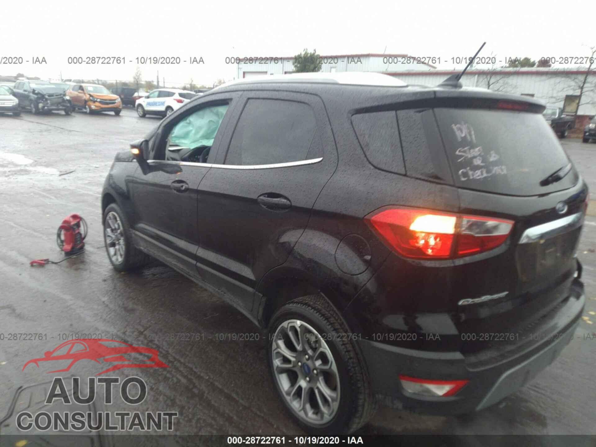 FORD ECOSPORT 2020 - MAJ6S3KL2LC360831