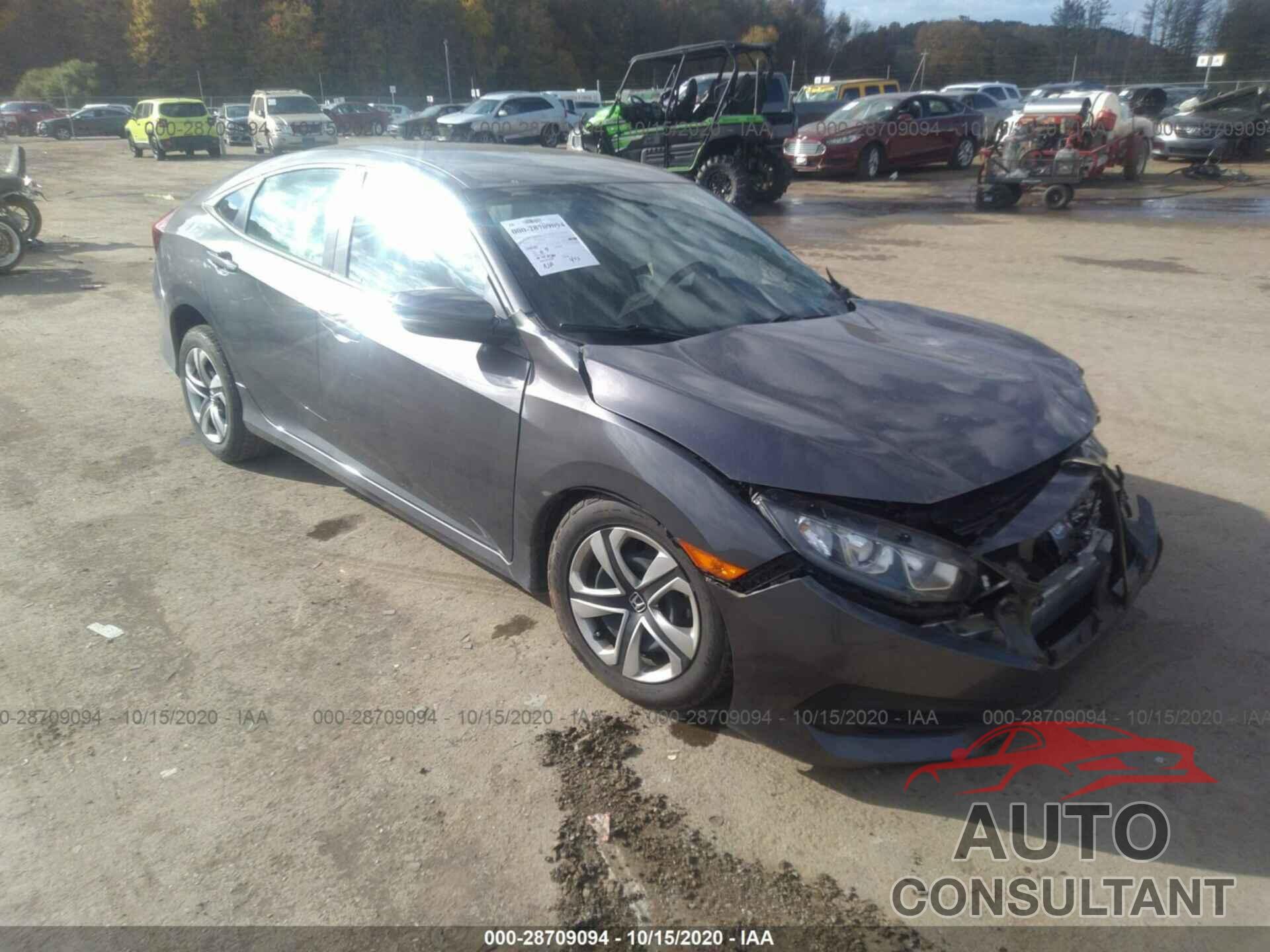 HONDA CIVIC SEDAN 2018 - 2HGFC2F54JH540451