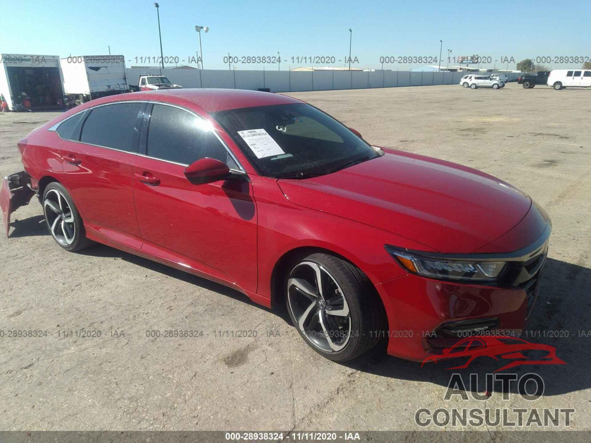 HONDA ACCORD SEDAN 2018 - 1HGCV1F33JA247161