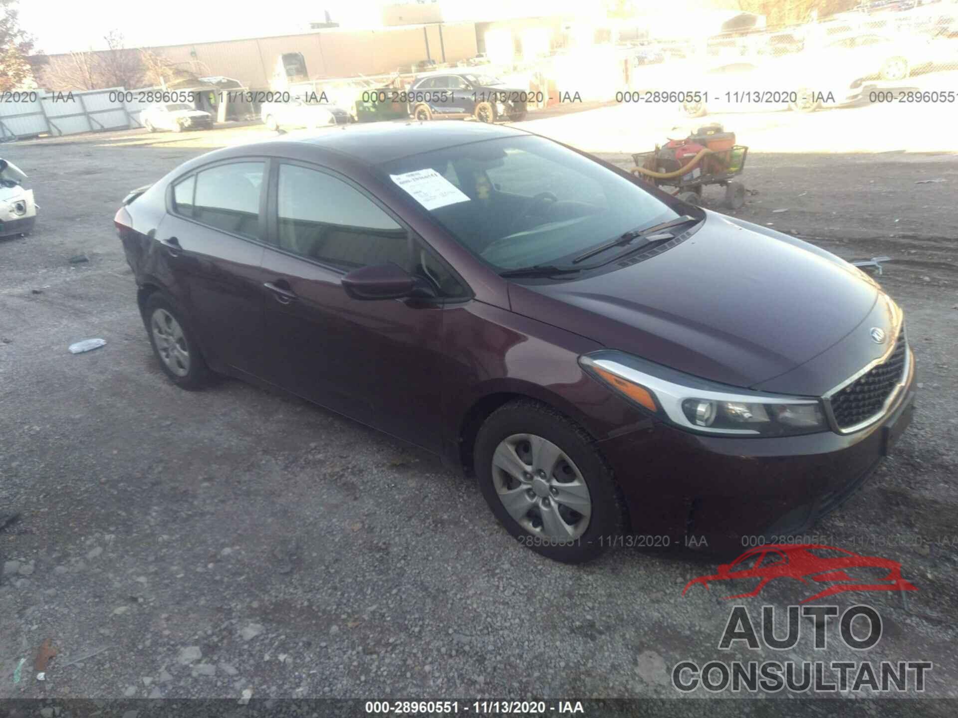 KIA FORTE 2017 - 3KPFK4A70HE039827