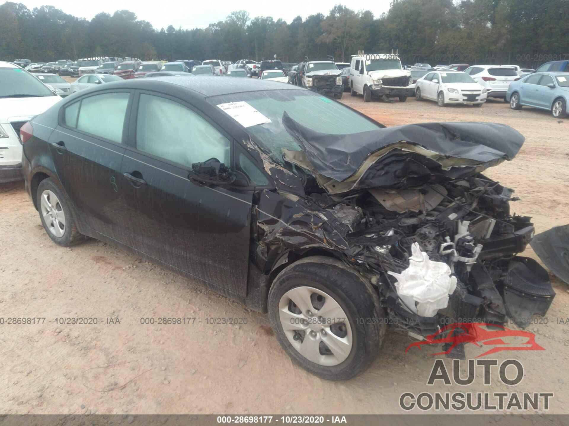 KIA FORTE 2017 - 3KPFK4A76HE050458