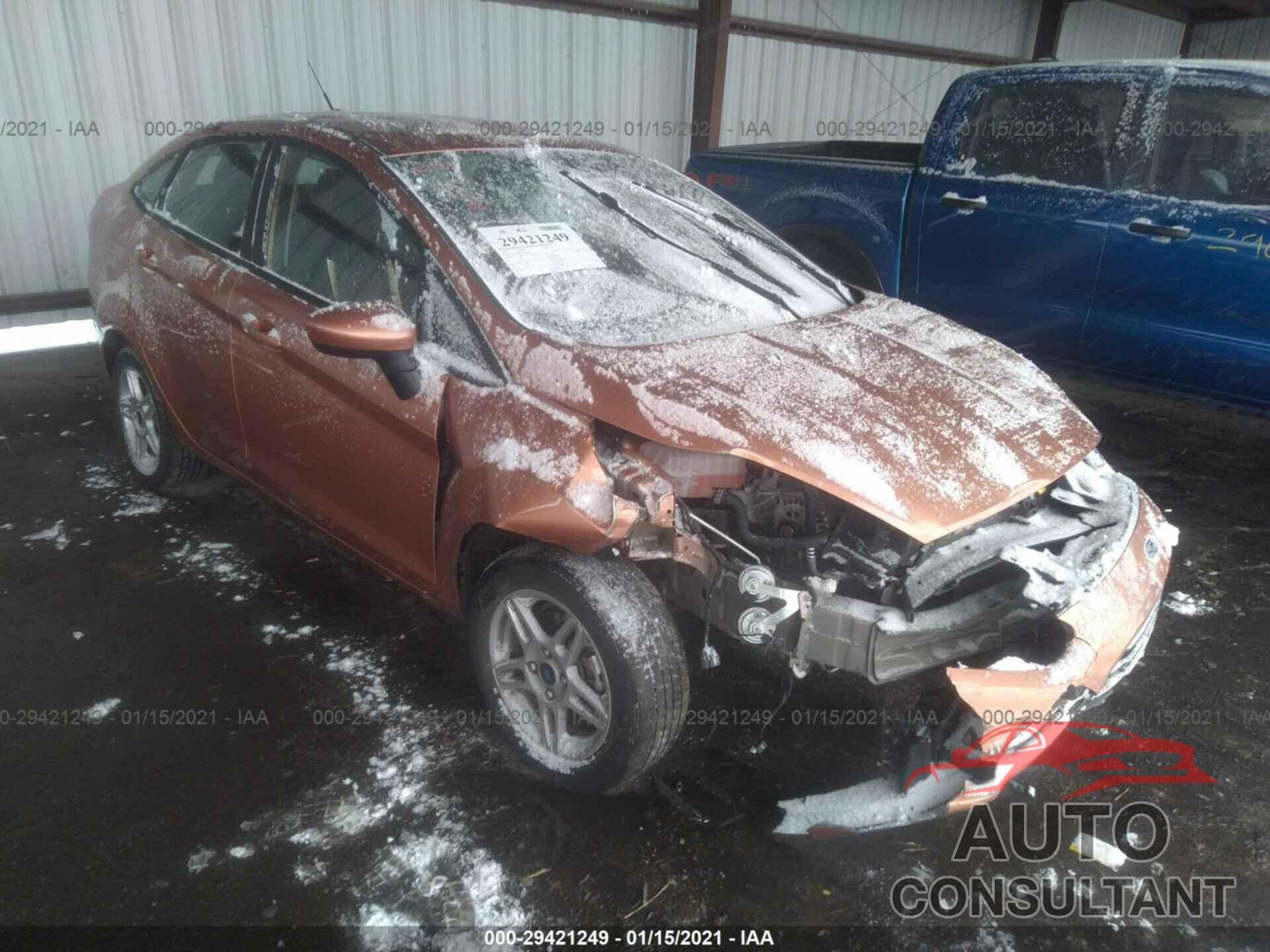 FORD FIESTA 2017 - 3FADP4BJ7HM157968