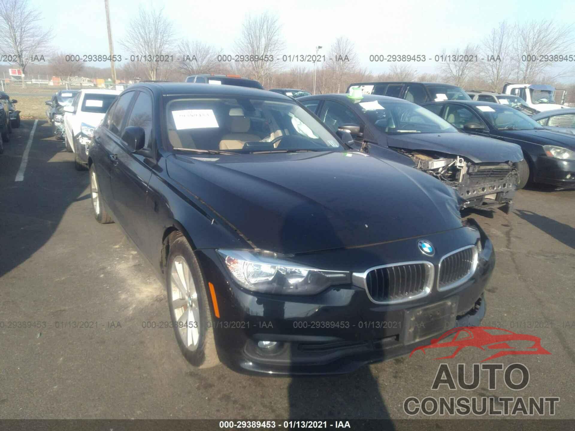 BMW 3 SERIES 2016 - WBA8E5G5XGNU19759