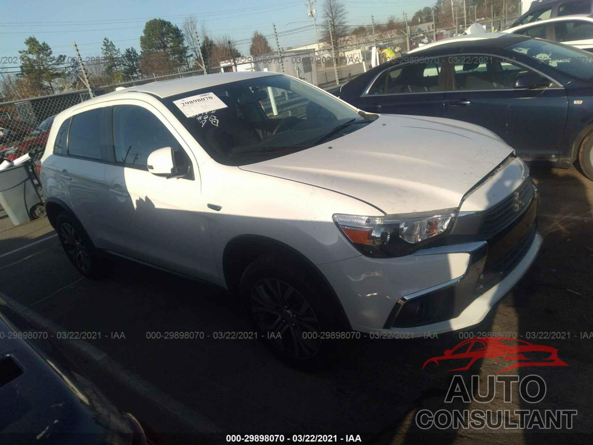 MITSUBISHI OUTLANDER SPORT 2017 - JA4AP3AU3HZ064747