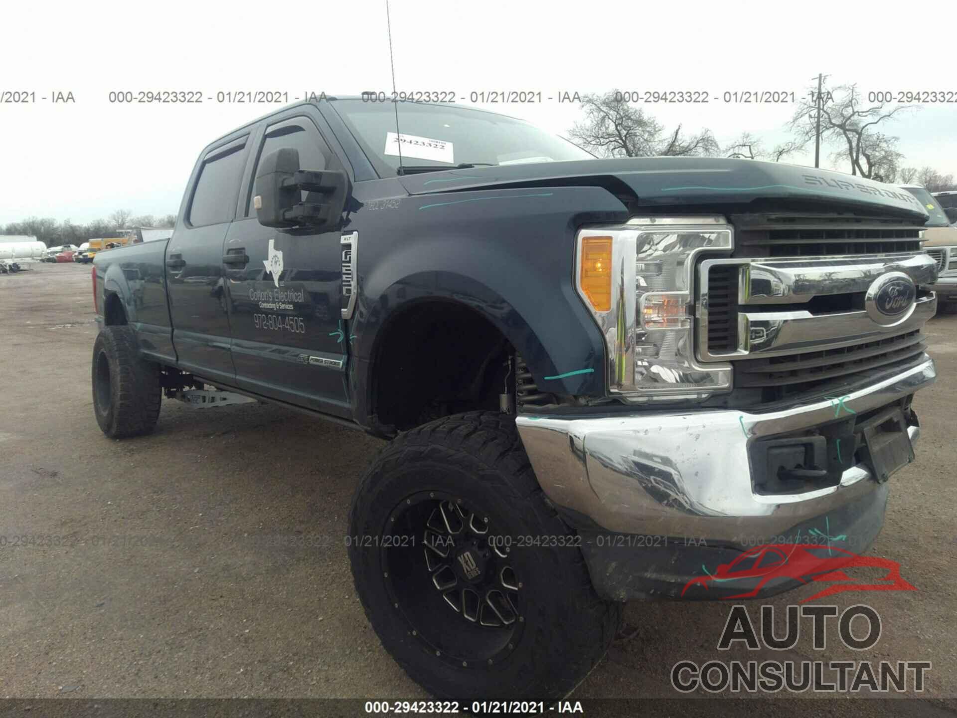 FORD SUPER DUTY F-250 SRW 2017 - 1FT7W2BT0HEC99245