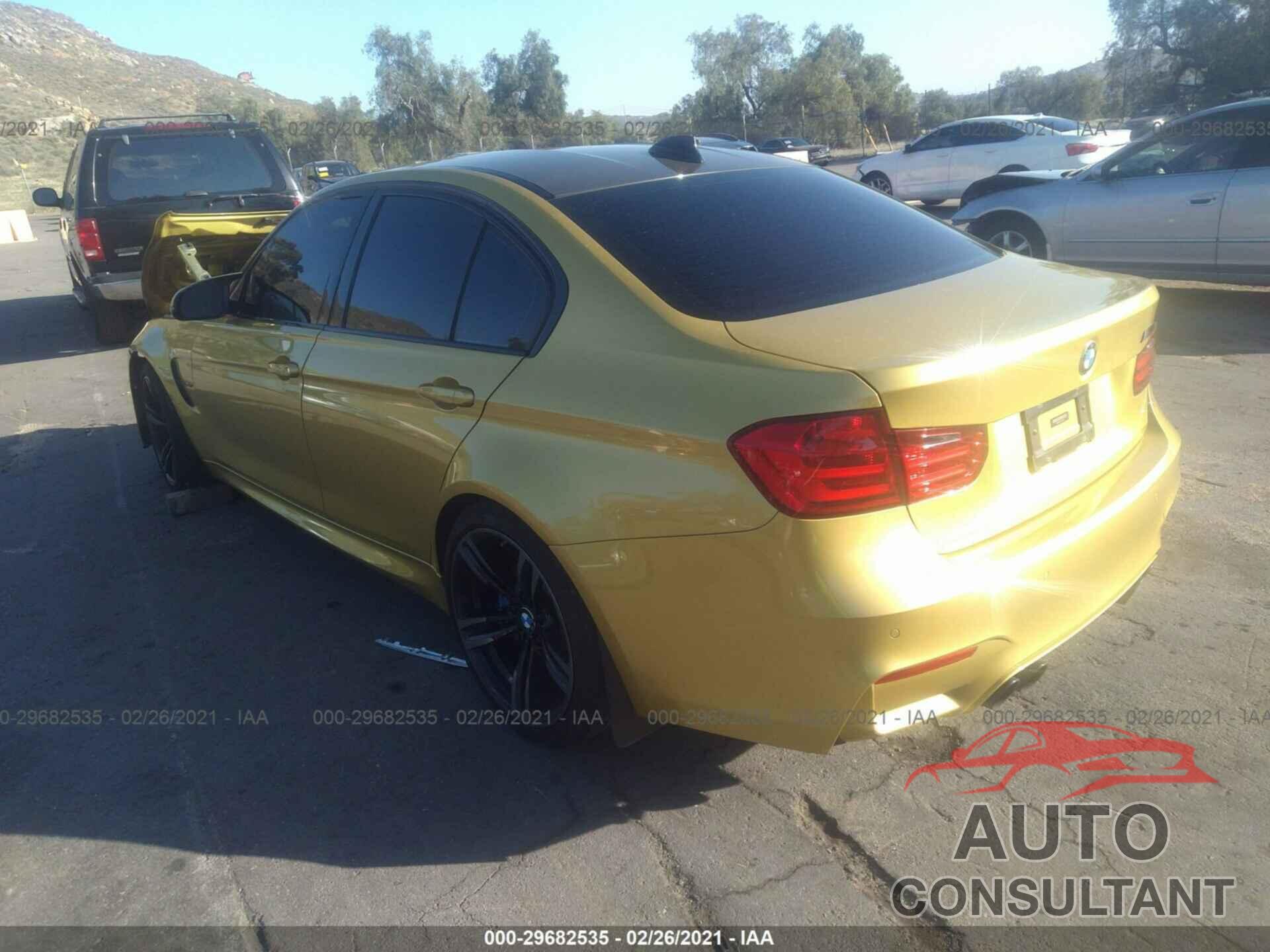 BMW M3 2018 - WBS8M9C5XJ5J79647