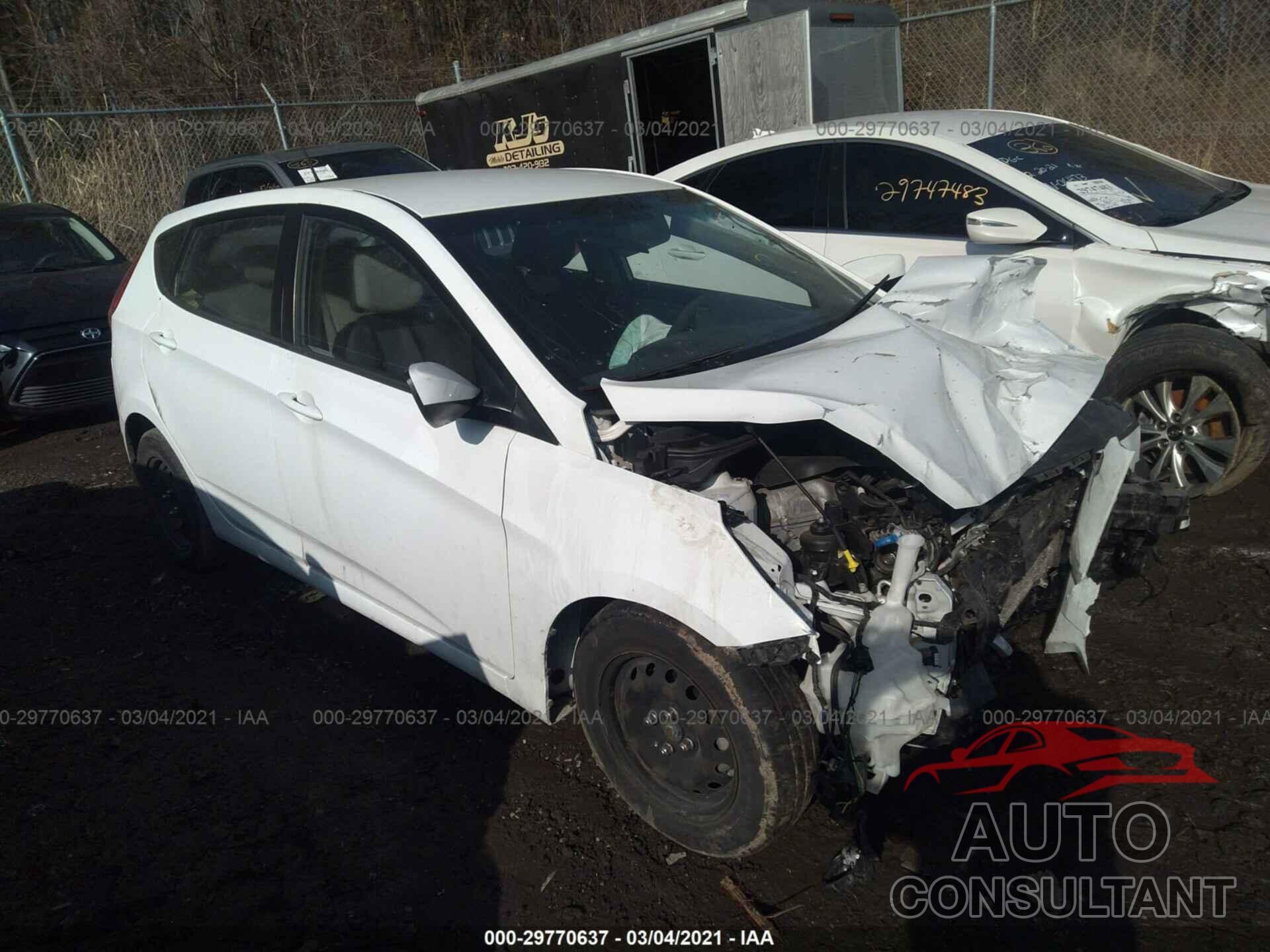 HYUNDAI ACCENT 2016 - KMHCT5AE1GU256254