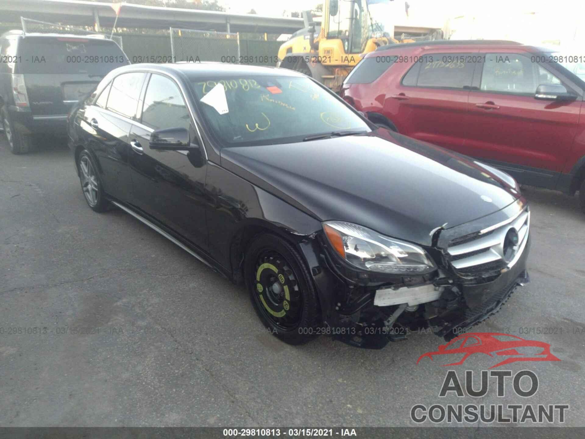 MERCEDES-BENZ E-CLASS 2016 - WDDHF8JBXGB279168