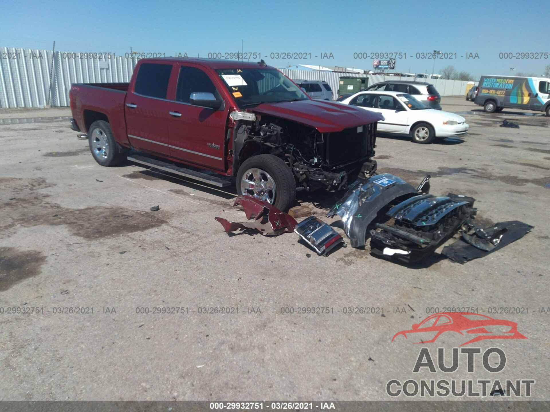 CHEVROLET SILVERADO 1500 2018 - 3GCUKSEC0JG216664