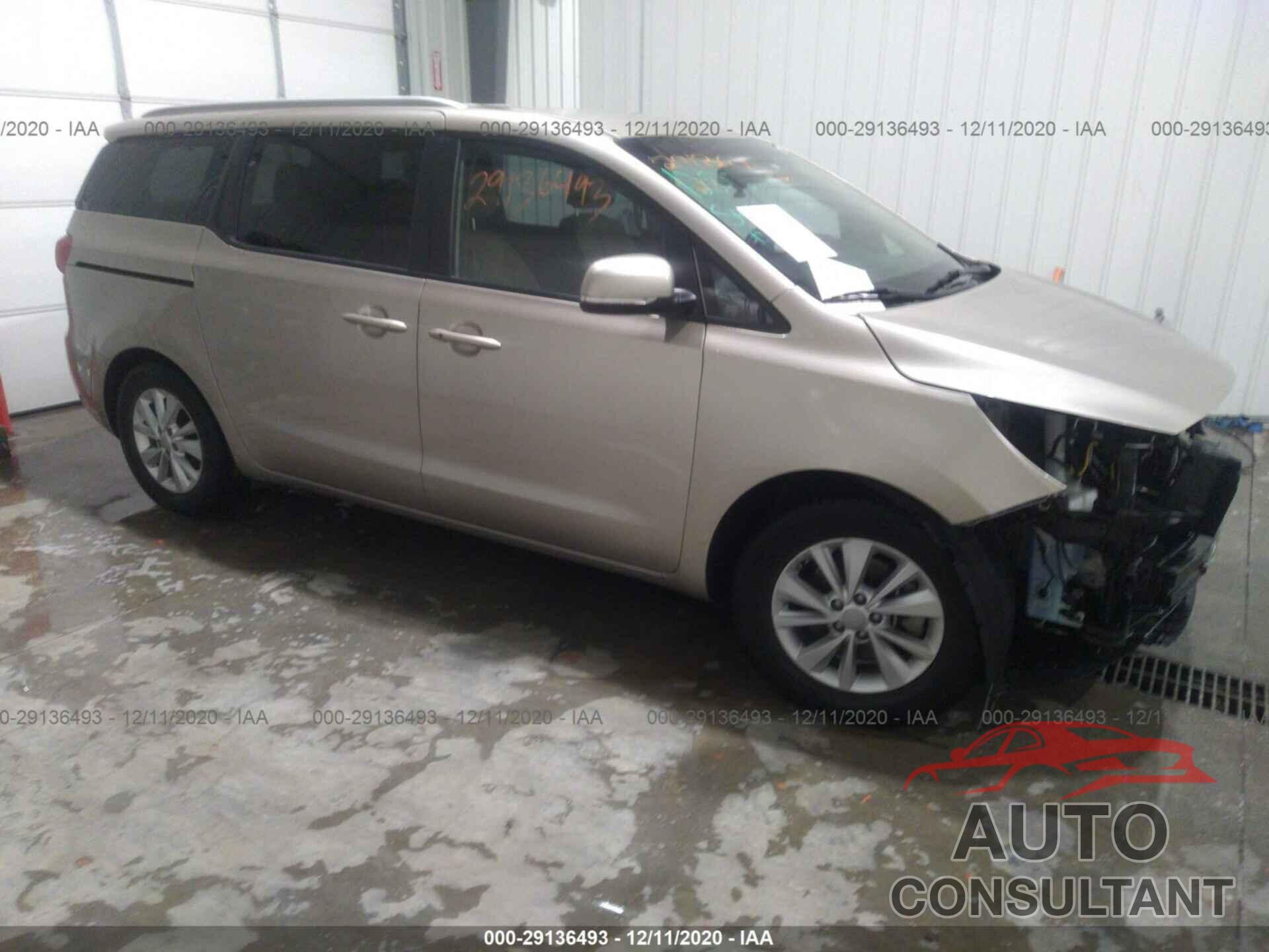 KIA SEDONA 2017 - KNDMB5C10H6241661