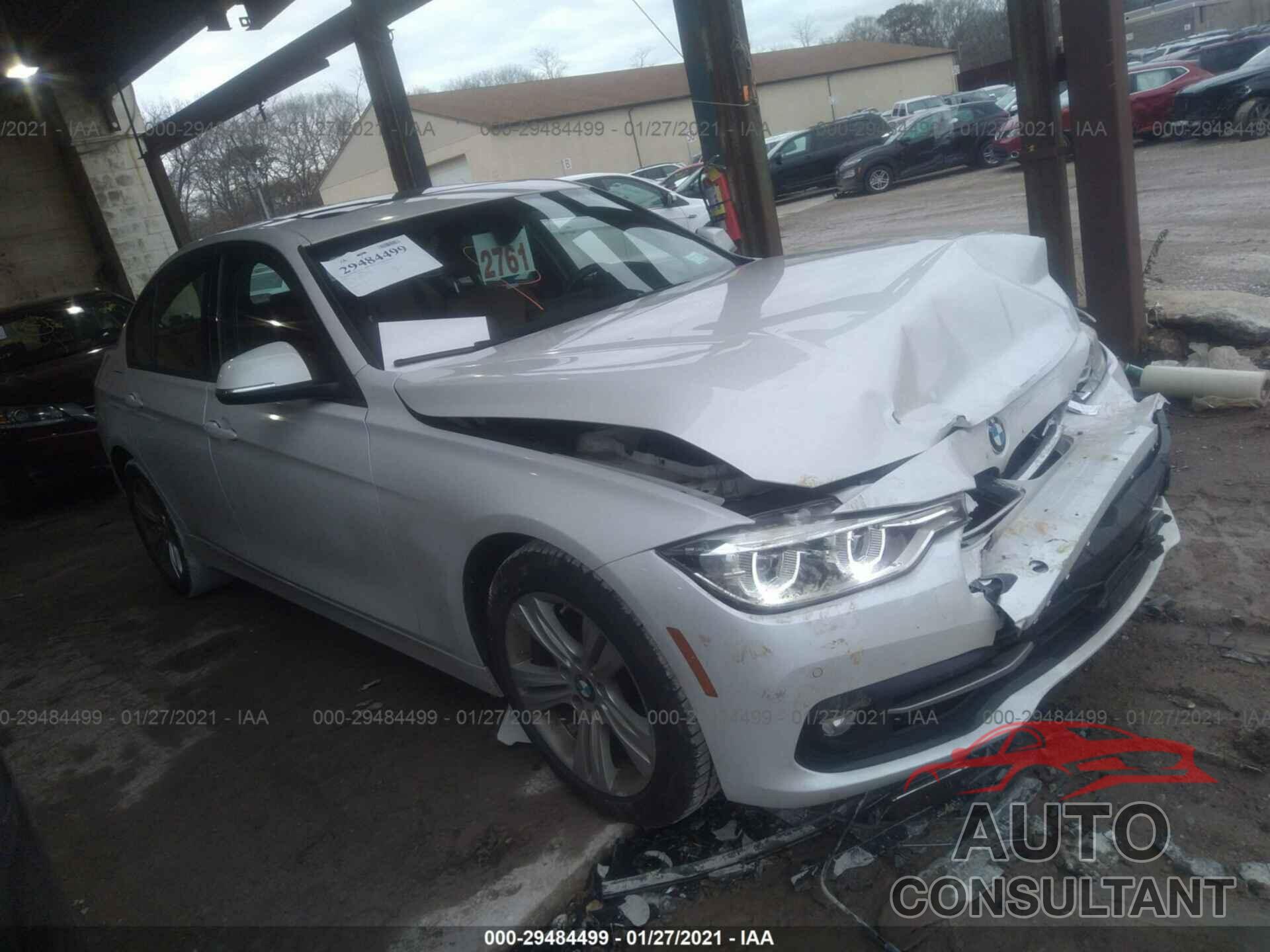 BMW 3 SERIES 2016 - WBA8E3G56GNU02364