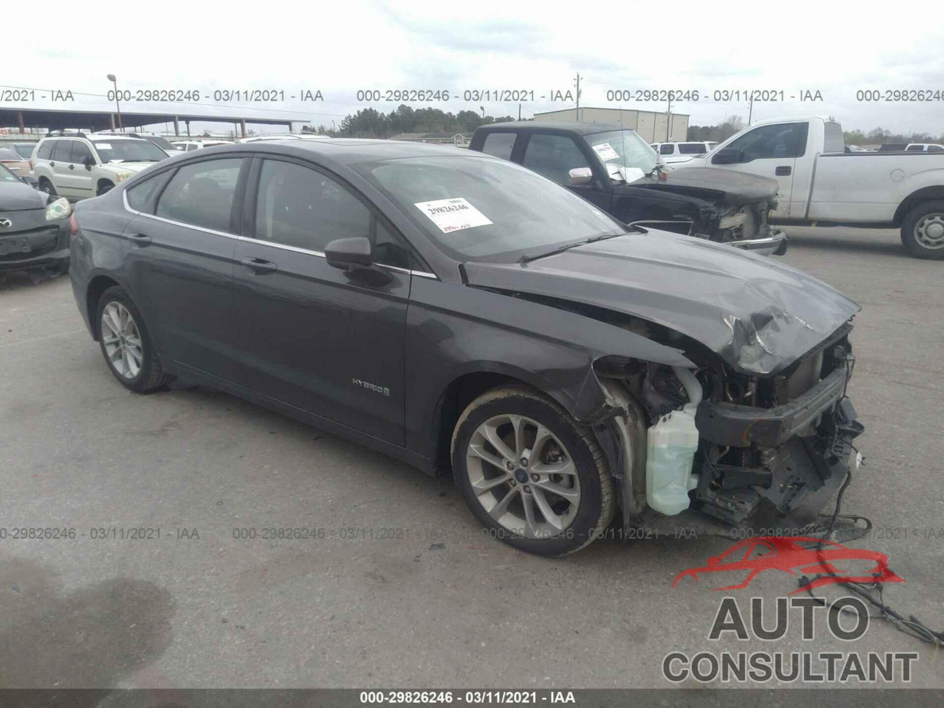 FORD FUSION HYBRID 2019 - 3FA6P0LU9KR119145