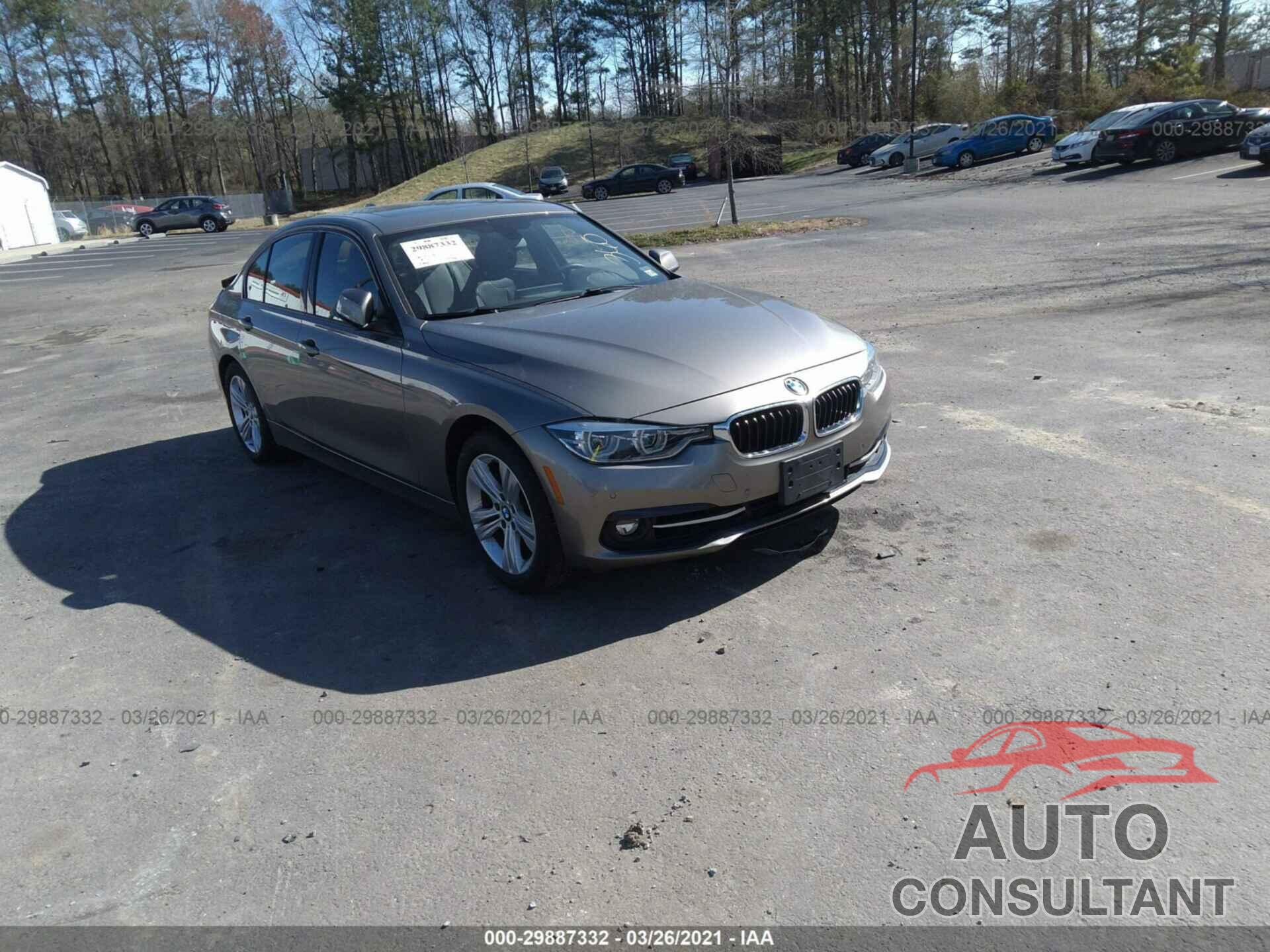 BMW 3 SERIES 2016 - WBA8E3G57GNU00977