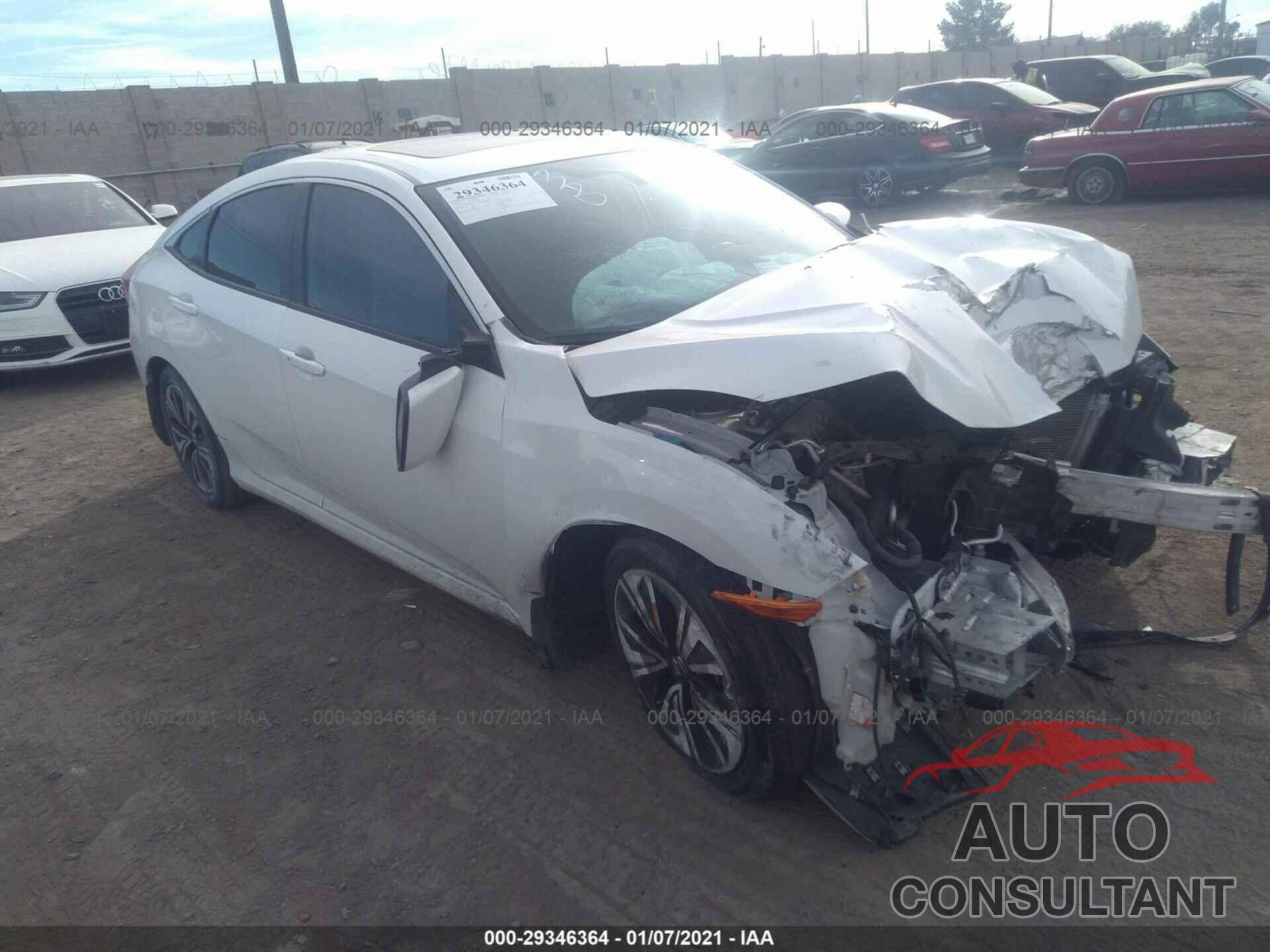 HONDA CIVIC SEDAN 2016 - 19XFC1F33GE030376