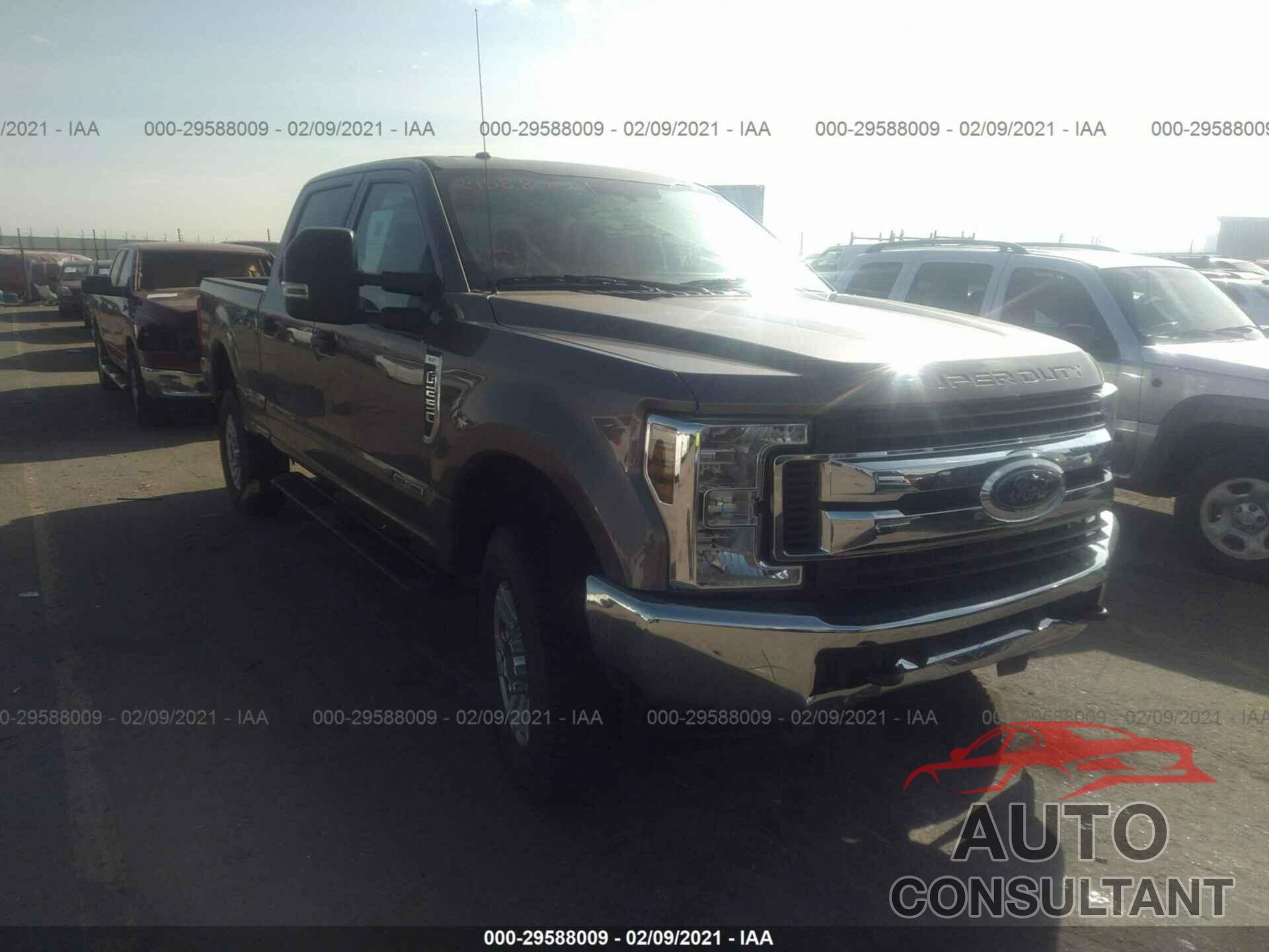 FORD SUPER DUTY F-250 SRW 2019 - 1FT7W2BT2KEF16611