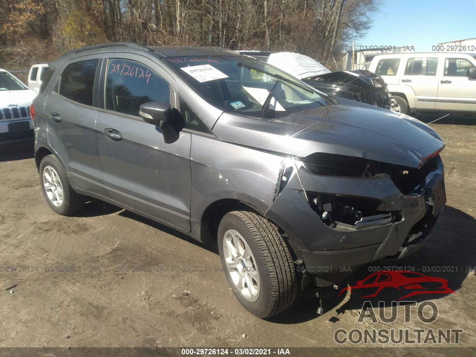 FORD ECOSPORT 2020 - MAJ6S3GL8LC365766