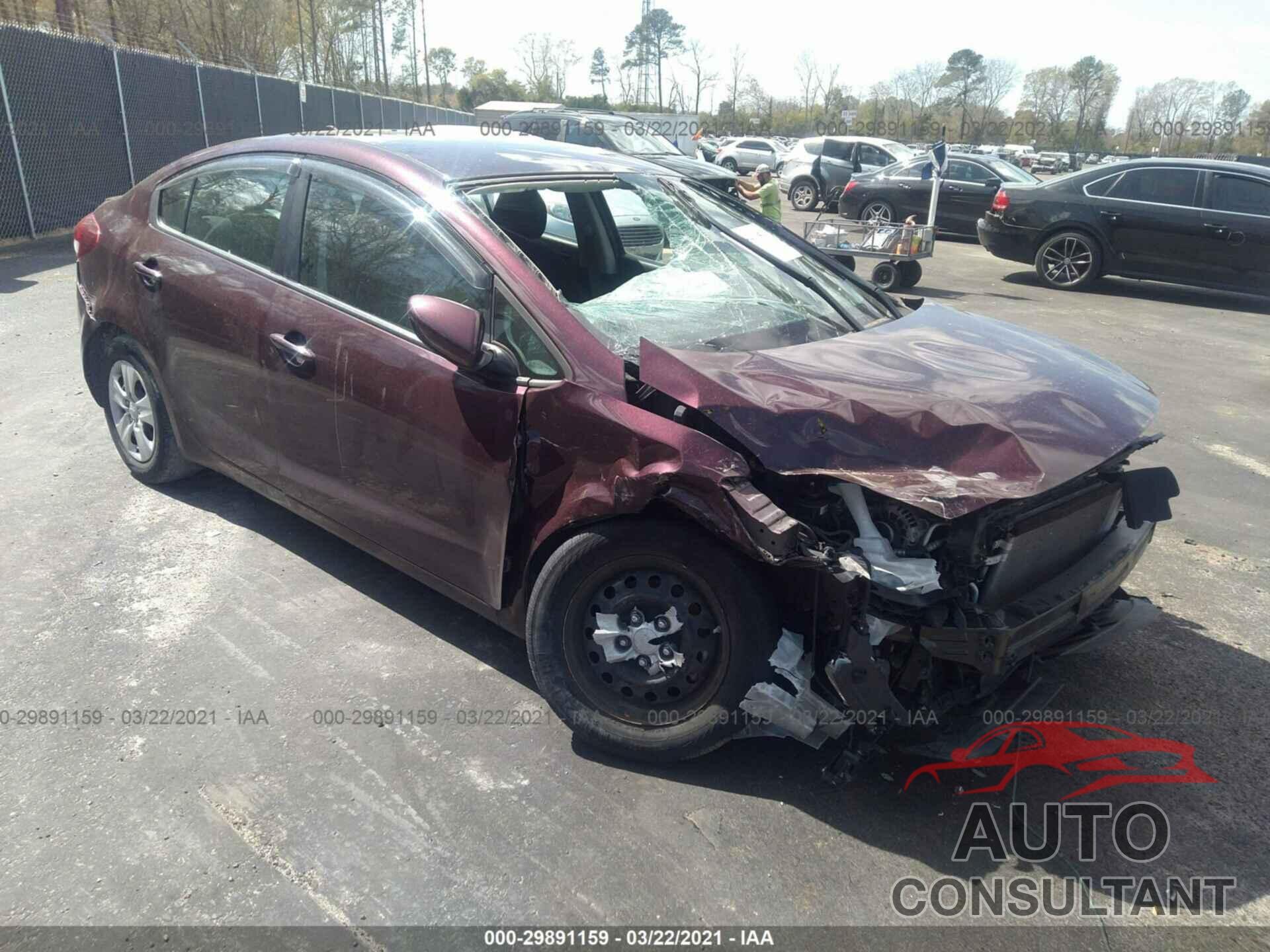 KIA FORTE 2018 - 3KPFK4A7XJE175274