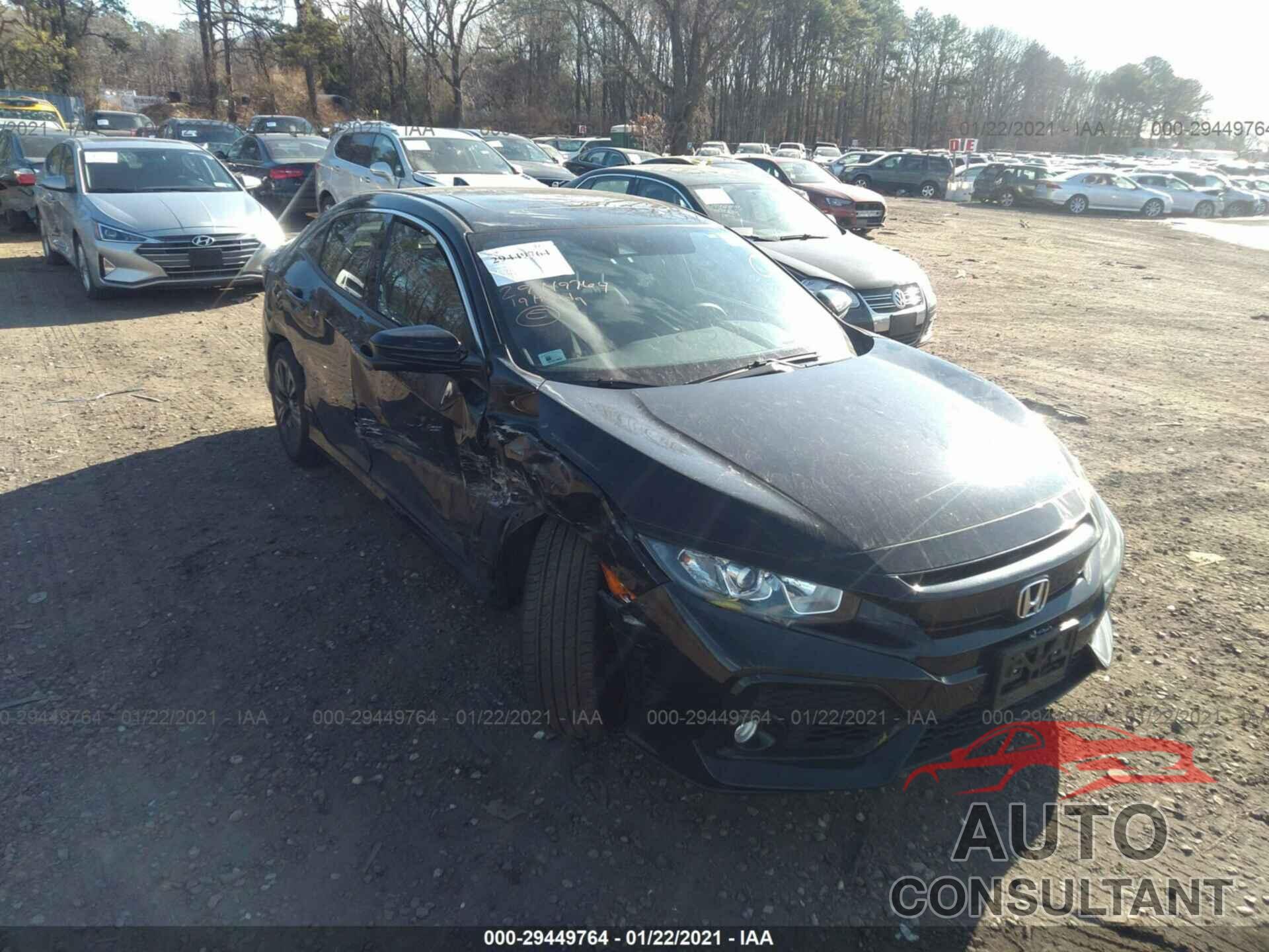 HONDA CIVIC HATCHBACK 2019 - SHHFK7H60KU423248