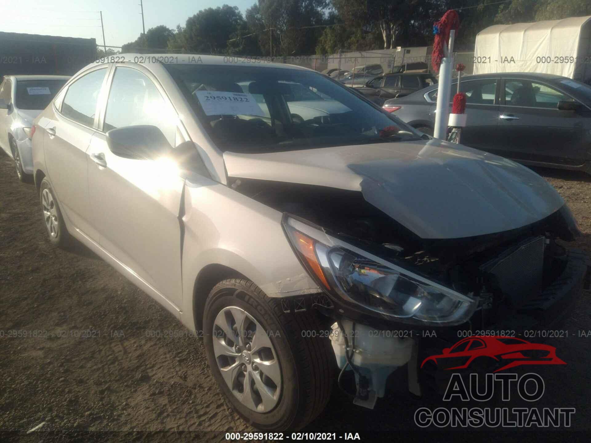 HYUNDAI ACCENT 2017 - KMHCT4AE8HU234599