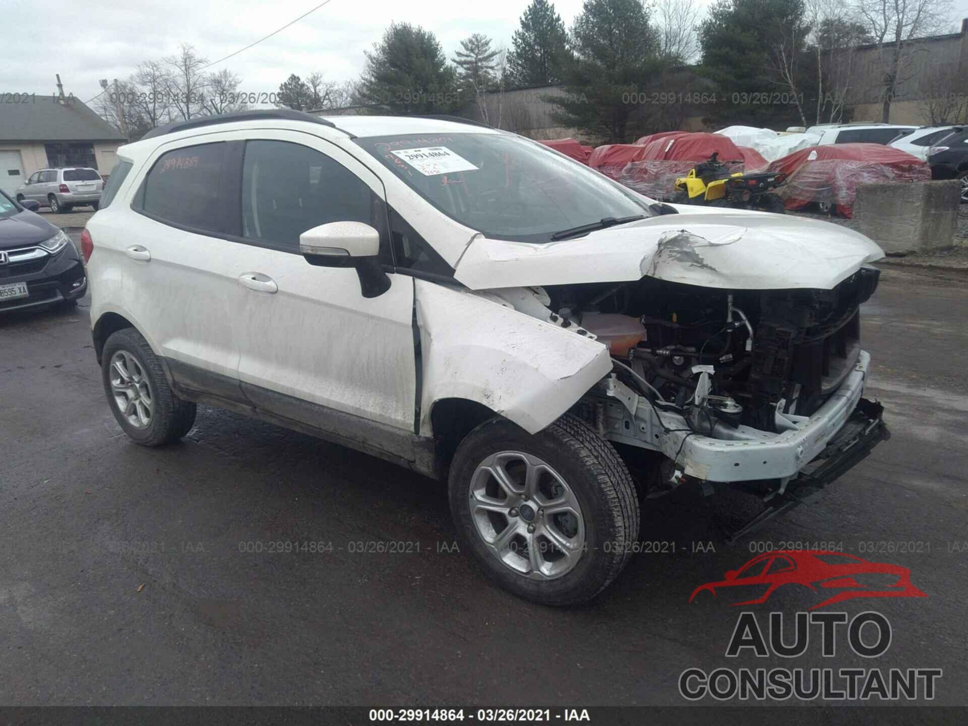 FORD ECOSPORT 2020 - MAJ6S3GL6LC322673