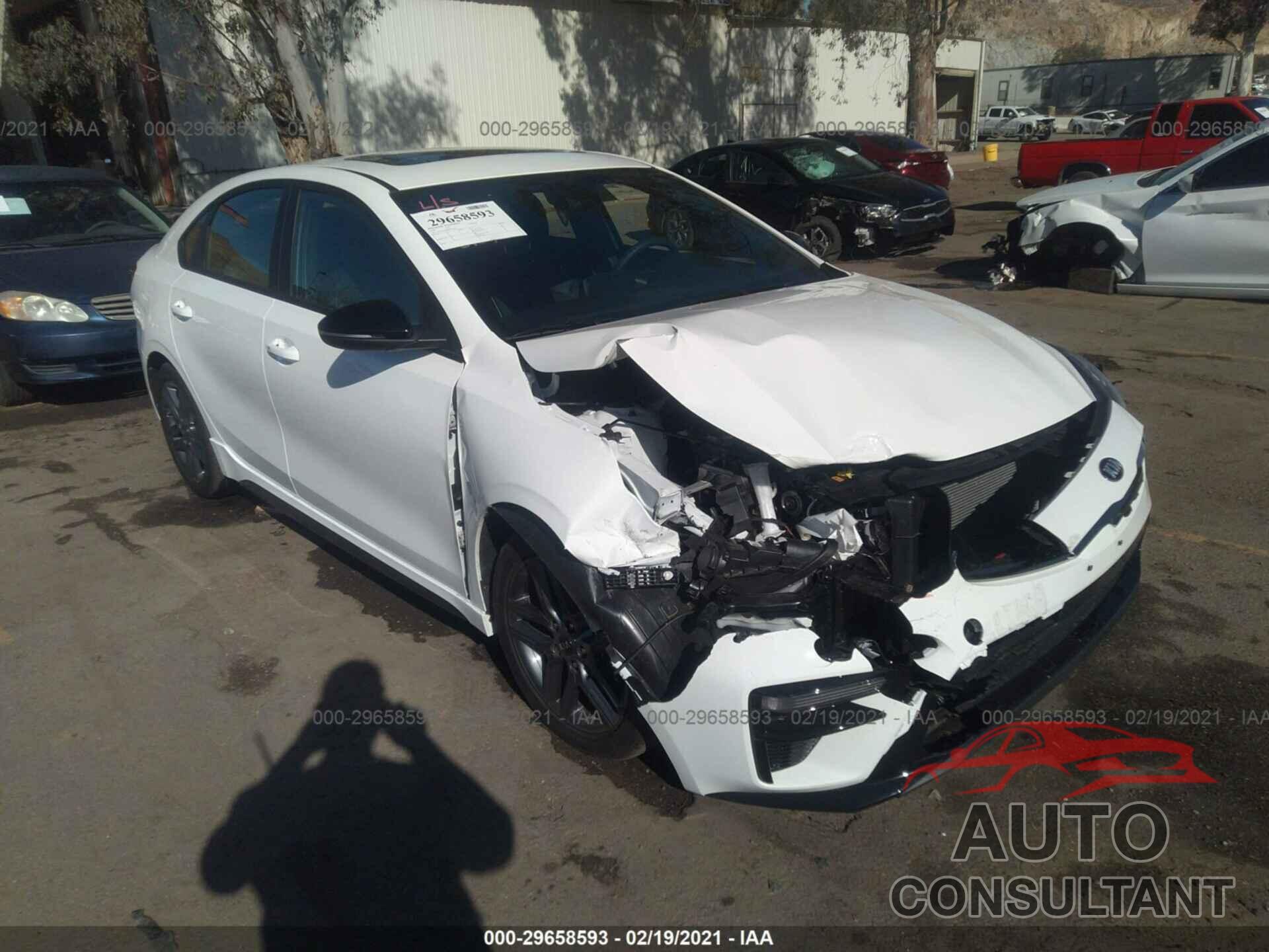KIA FORTE 2021 - 3KPF34AD8ME302904