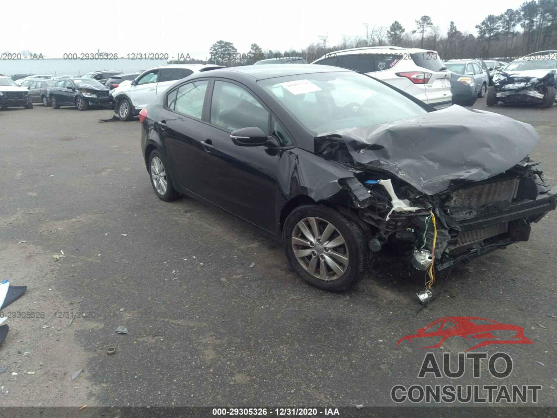 KIA FORTE 2016 - KNAFX4A6XG5575166