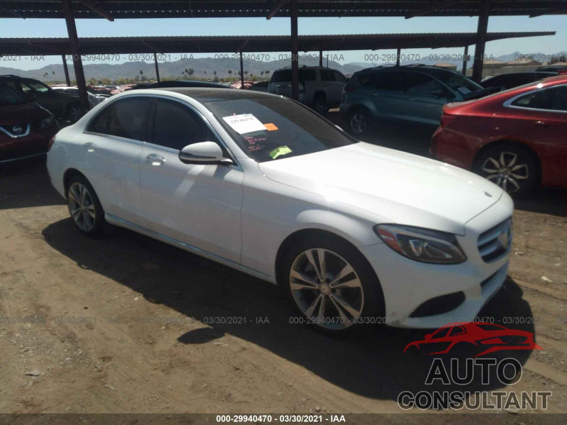 MERCEDES-BENZ C-CLASS 2017 - 55SWF4JB4HU199775