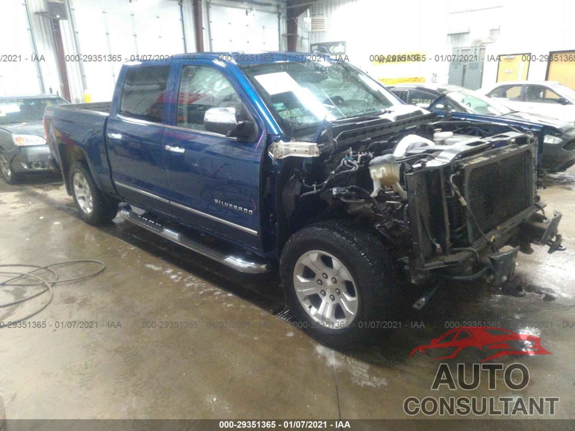 CHEVROLET SILVERADO 1500 2017 - 3GCUKSEC9HG155602