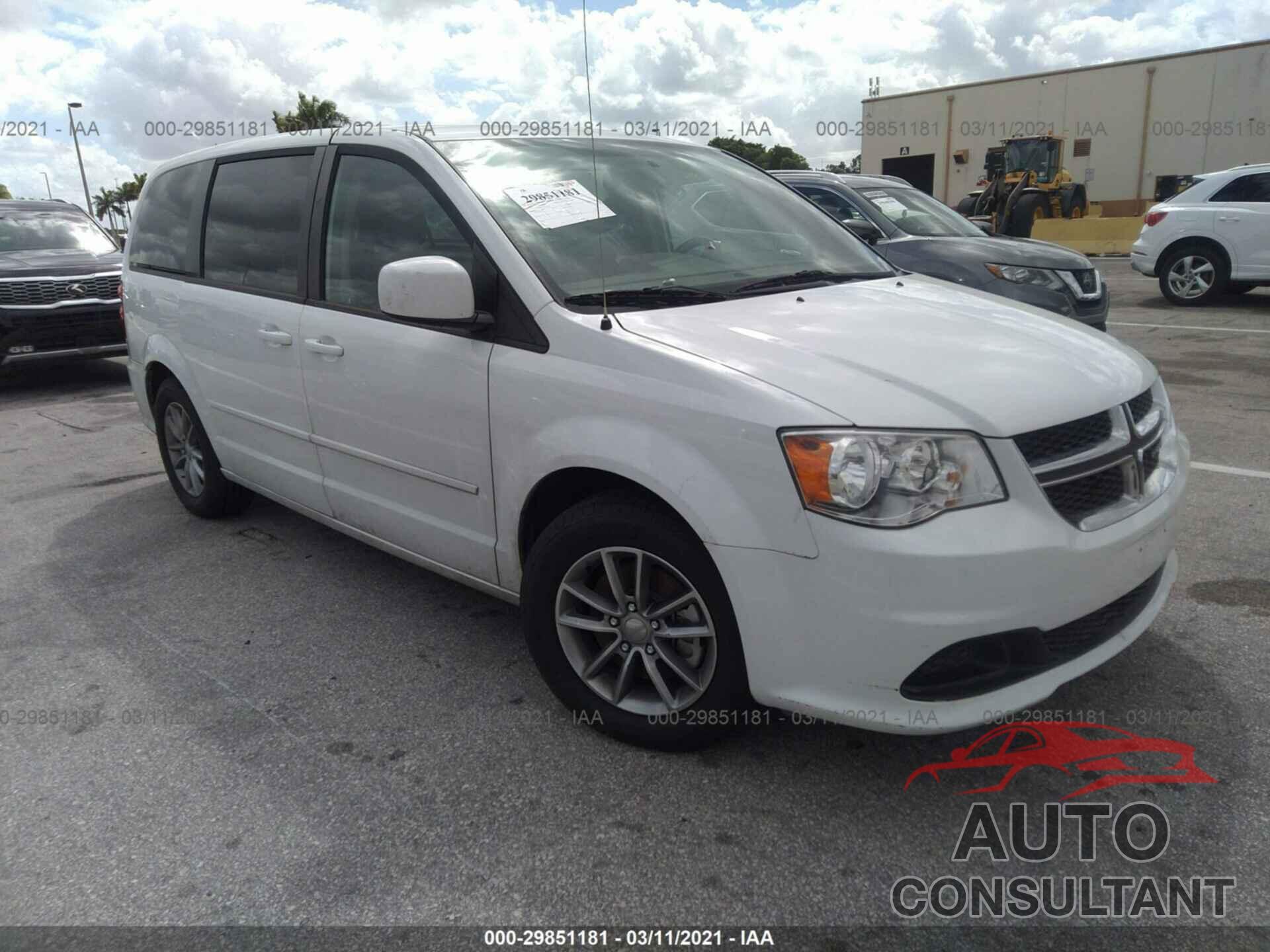 DODGE GRAND CARAVAN 2016 - 2C4RDGBG4GR341268
