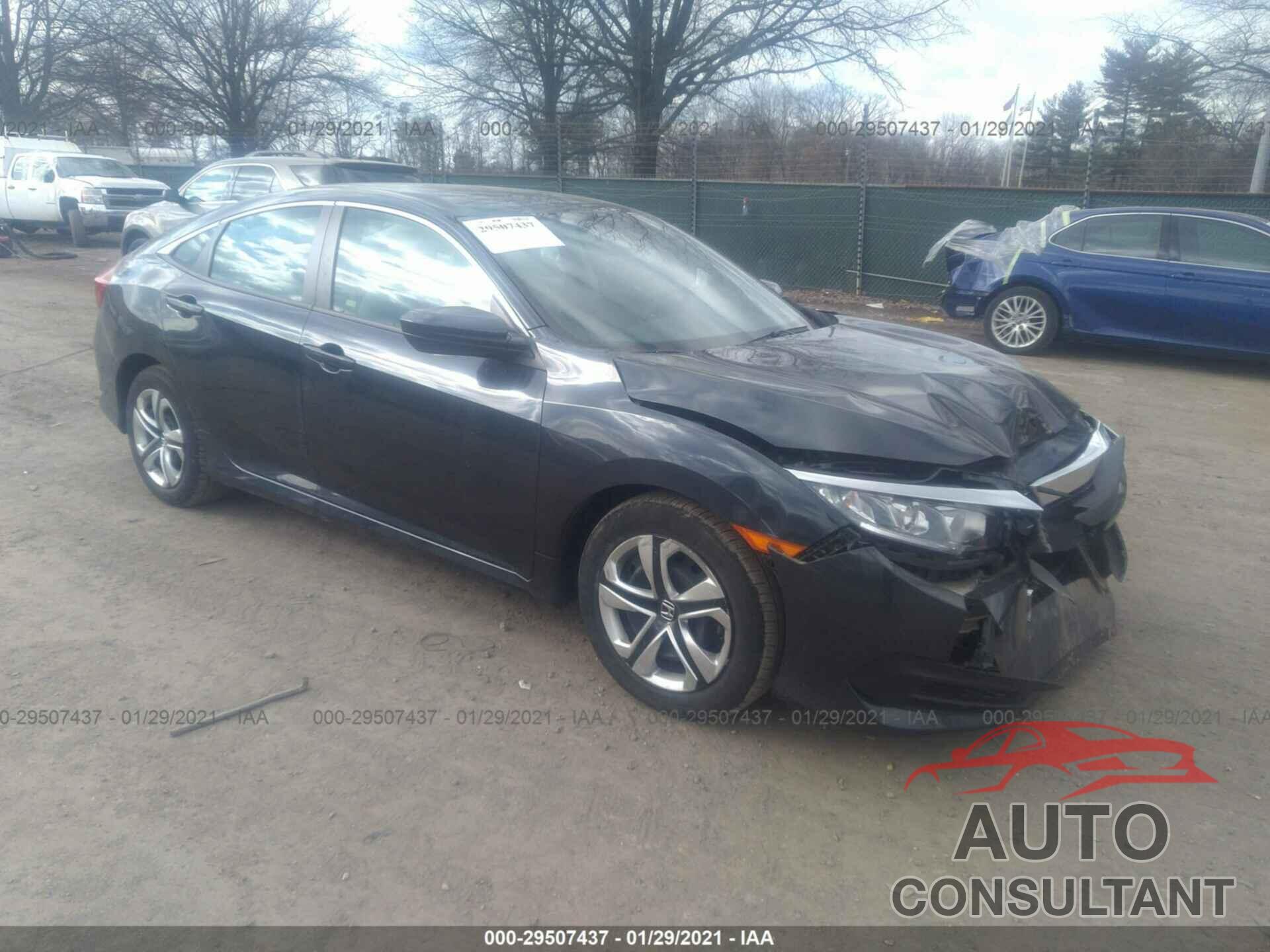 HONDA CIVIC SEDAN 2018 - 2HGFC2F57JH550133