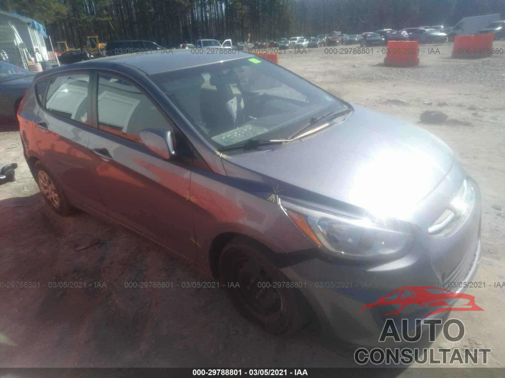 HYUNDAI ACCENT 2016 - KMHCT5AE2GU287996