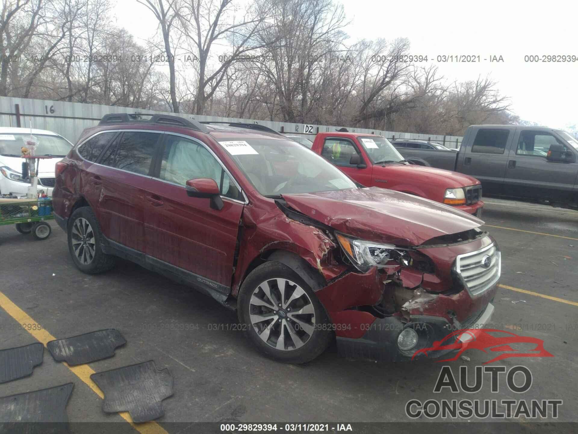 SUBARU OUTBACK 2017 - 4S4BSENCXH3208816