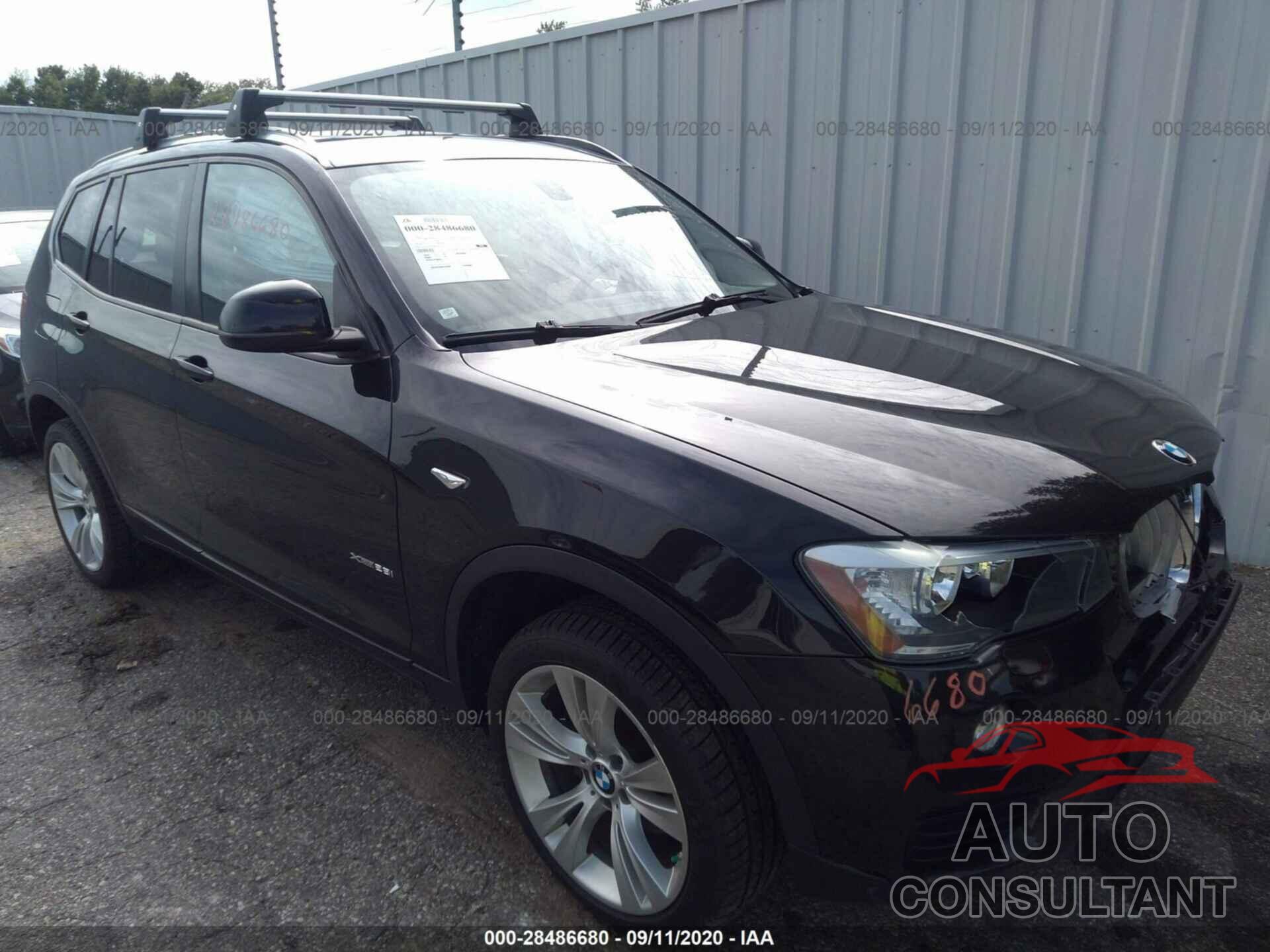 BMW X3 2016 - 5UXWX9C58G0D73235