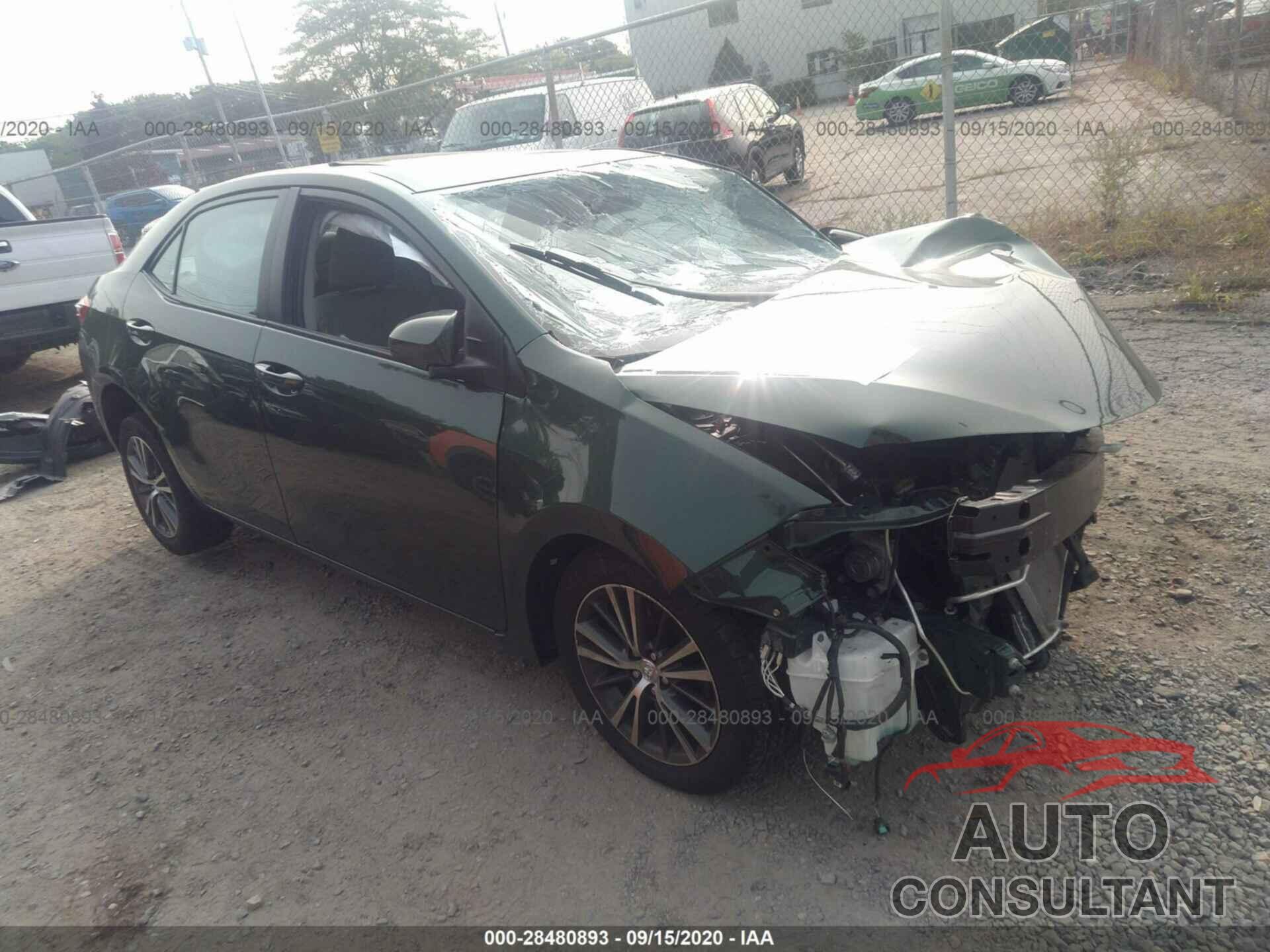 TOYOTA COROLLA 2016 - 2T1BURHE8GC637123