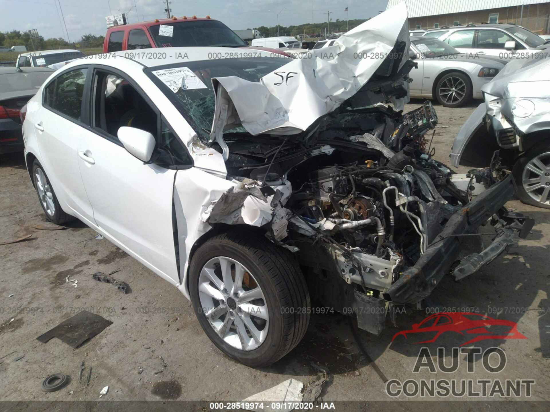 KIA FORTE 2017 - 3KPFL4A78HE020441