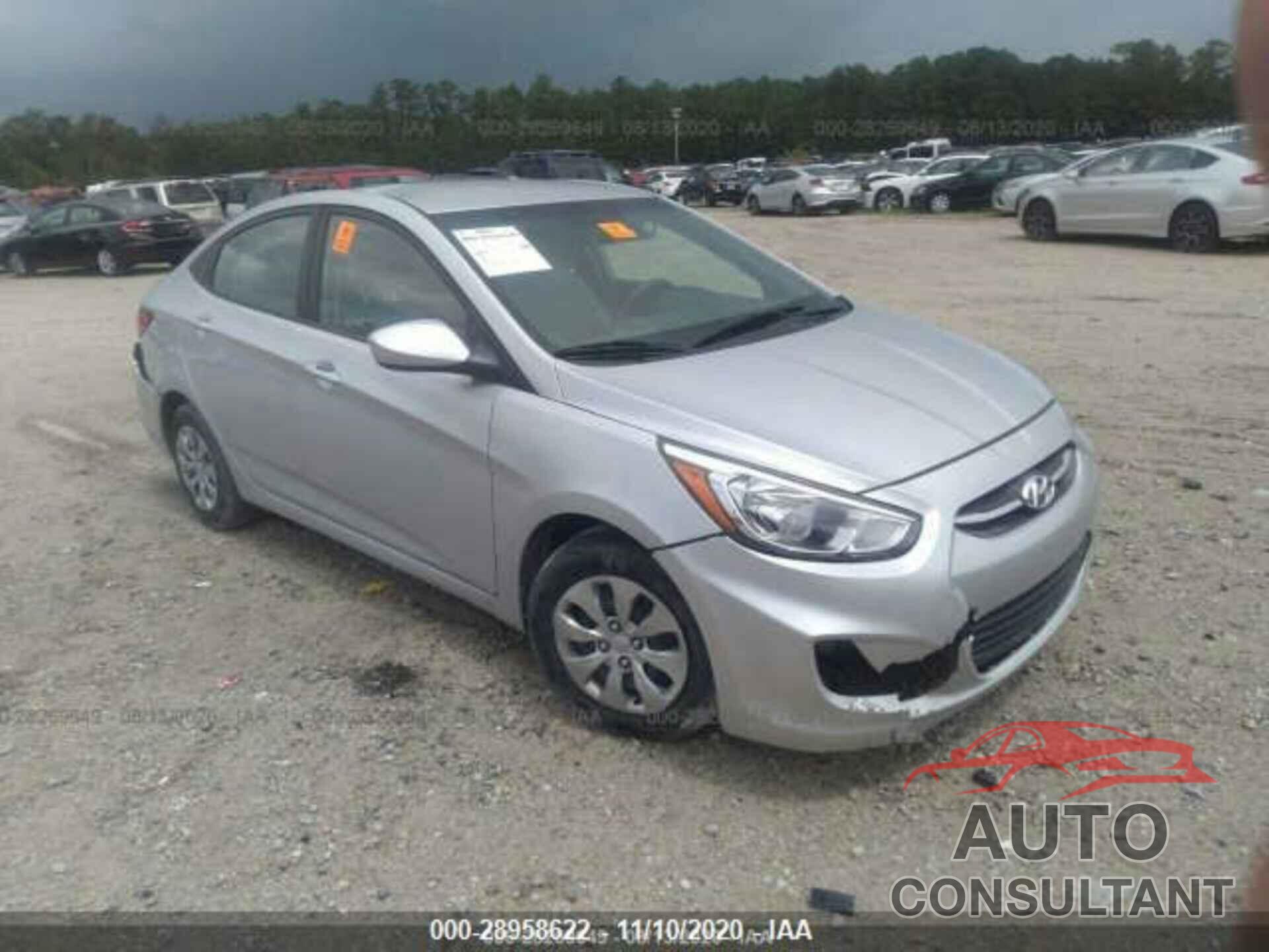 HYUNDAI ACCENT 2017 - KMHCT4AE1HU273356
