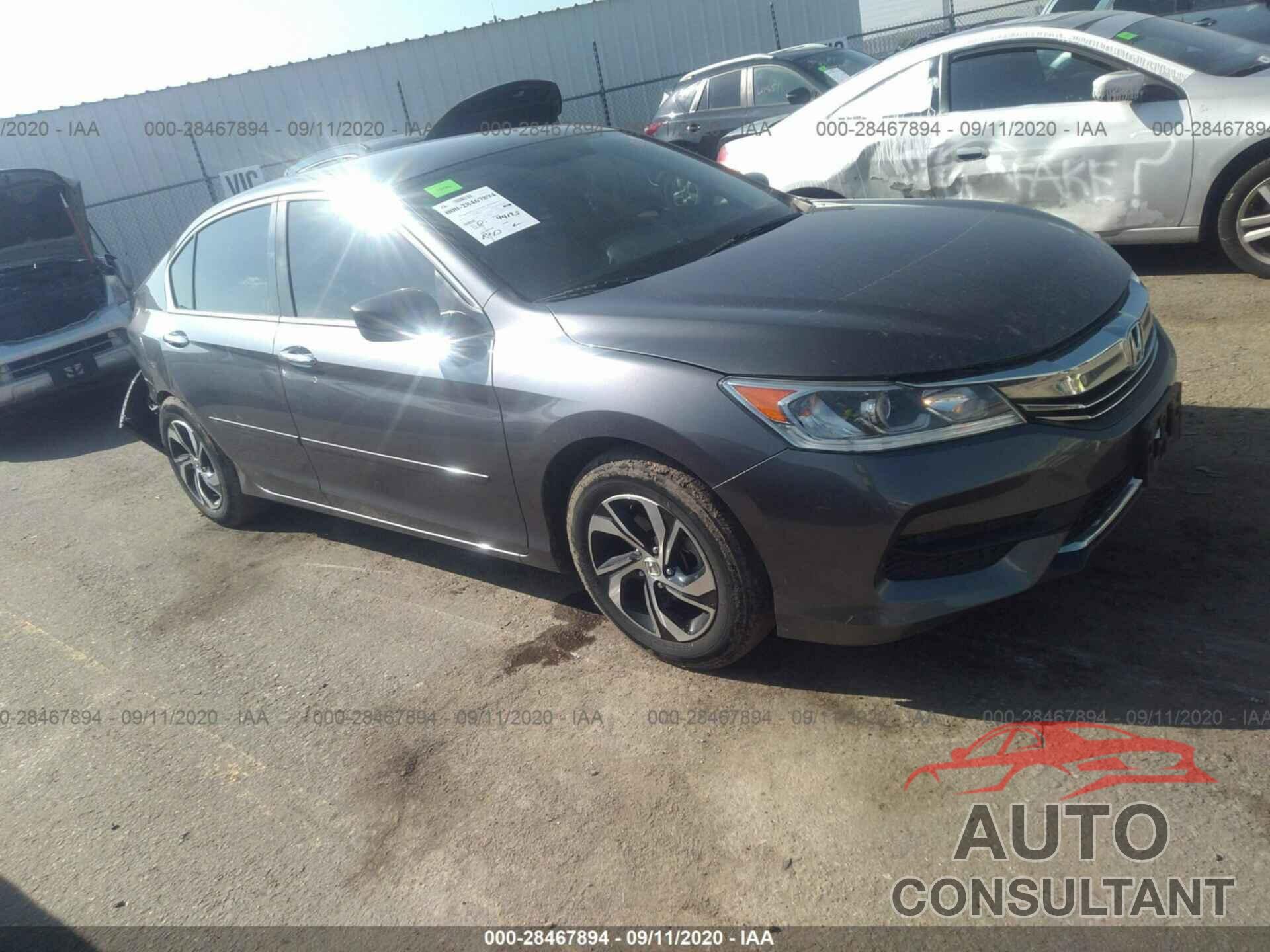HONDA ACCORD SEDAN 2016 - 1HGCR2F32GA051750