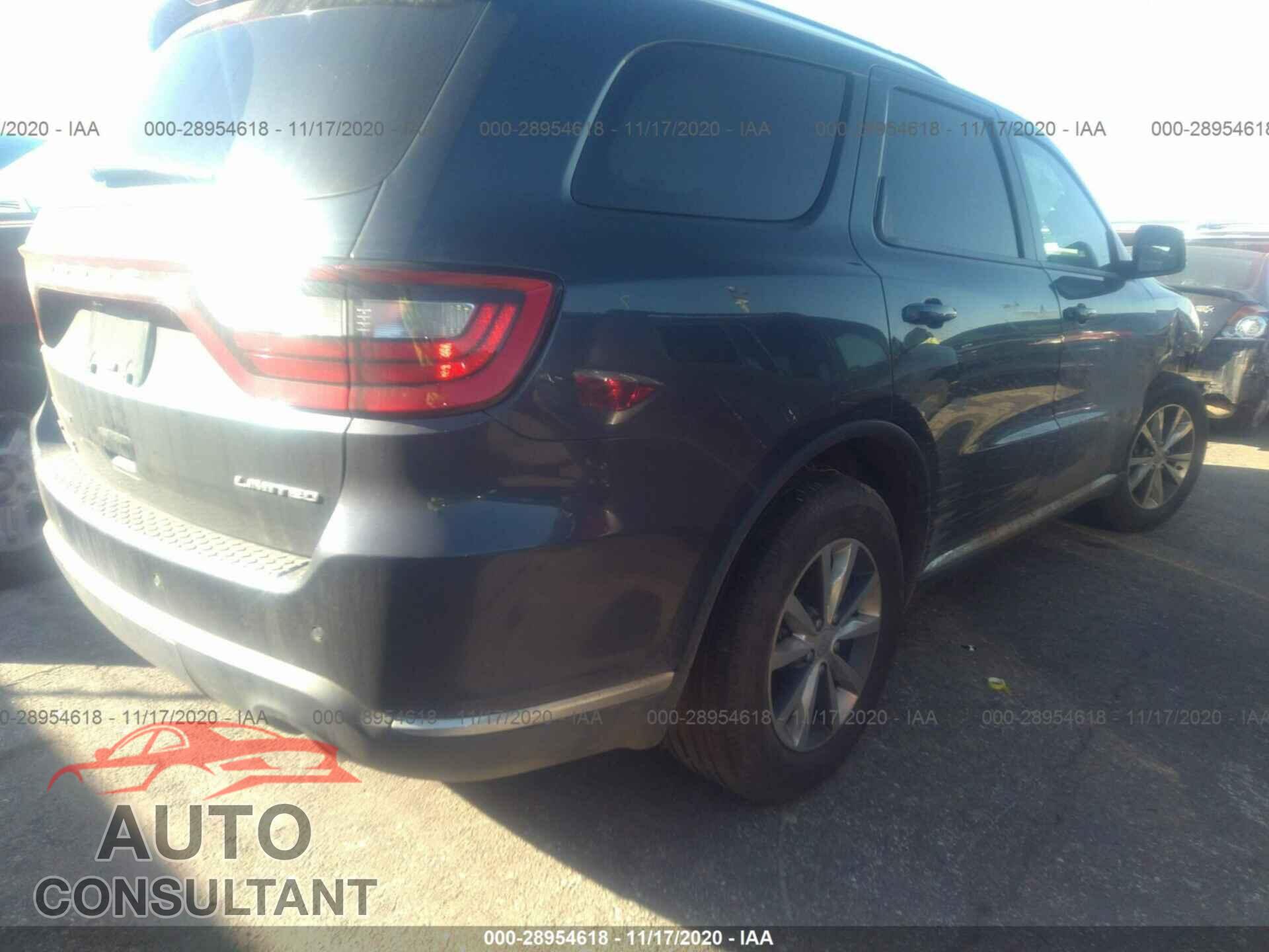 DODGE DURANGO 2016 - 1C4RDHDG7GC373949