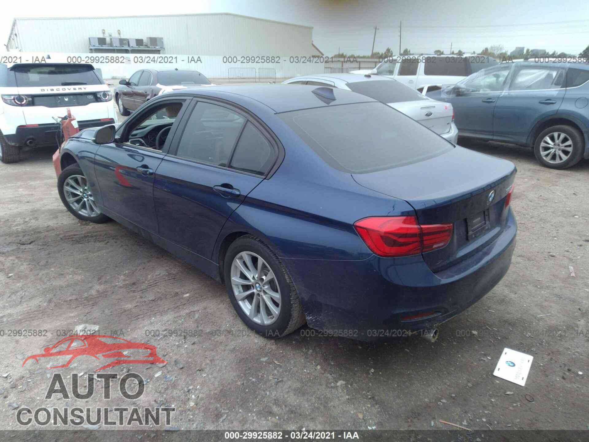 BMW 3 SERIES 2016 - WBA8E1G54GNU10810