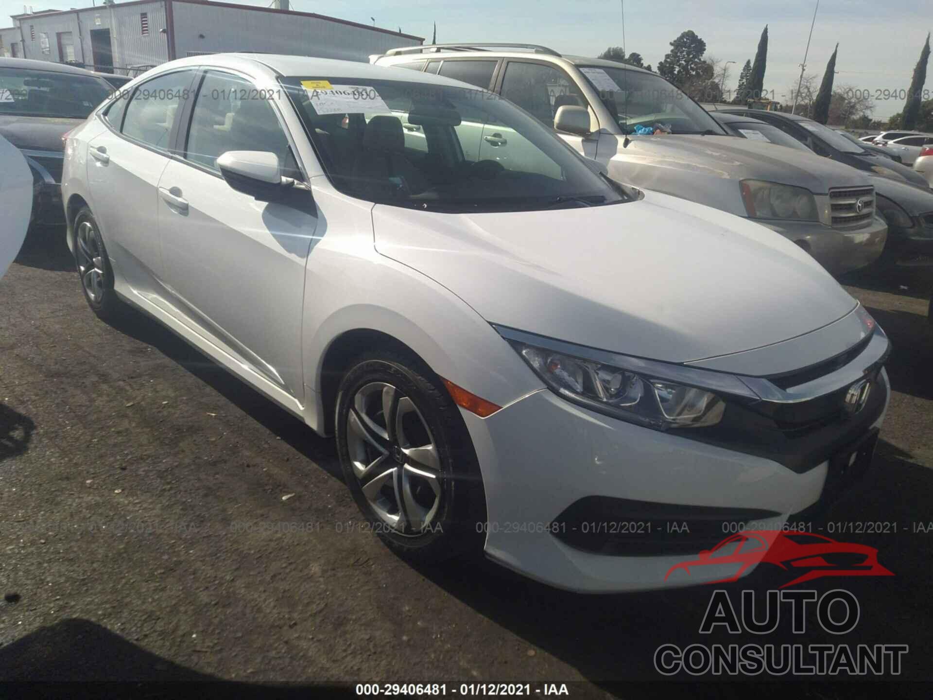 HONDA CIVIC SEDAN 2017 - 2HGFC2F50HH517162