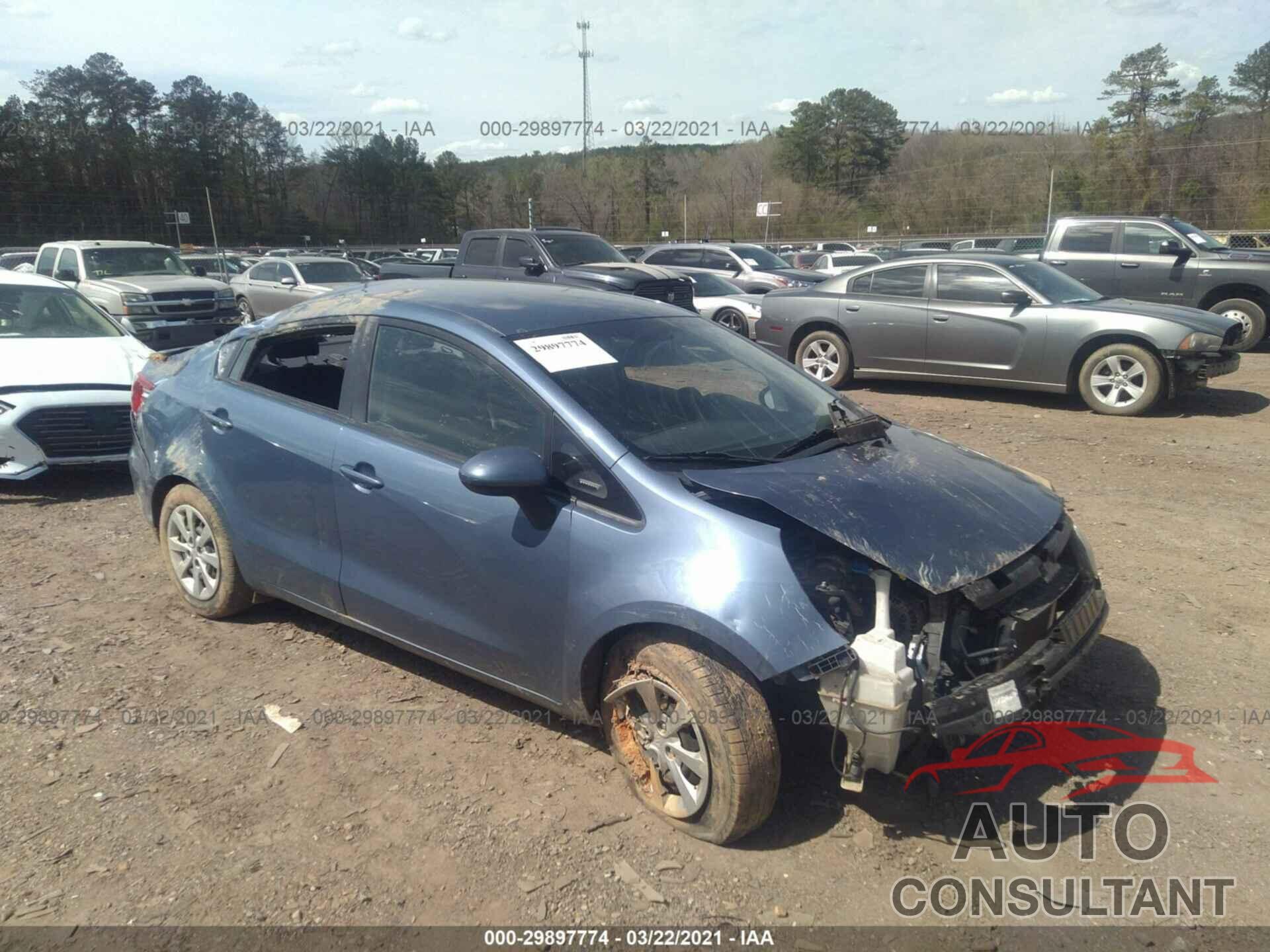 KIA RIO 2016 - KNADM4A31G6554318
