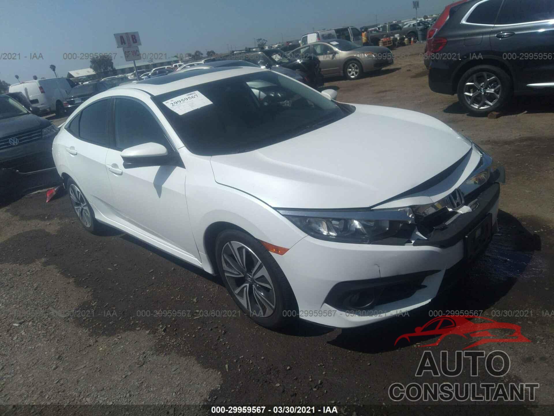 HONDA CIVIC SEDAN 2016 - 2HGFC1F34GH659845