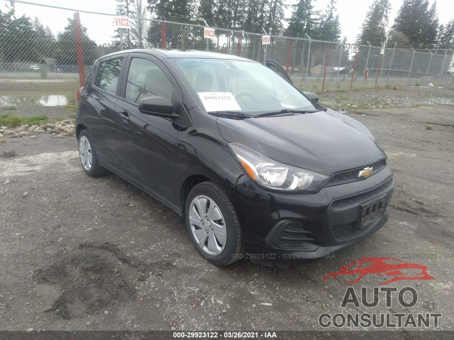 CHEVROLET SPARK 2018 - KL8CB6SA9JC449427