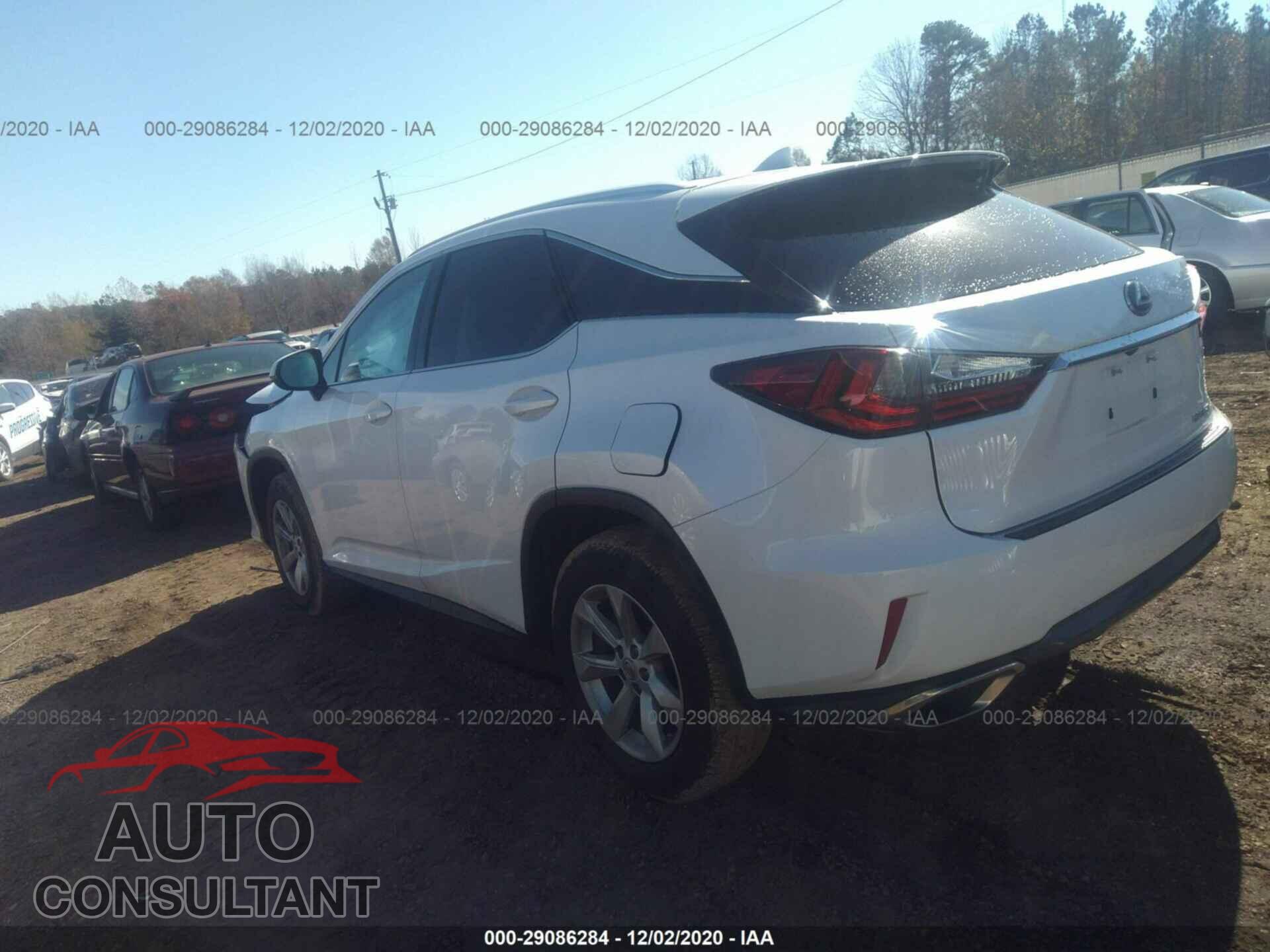 LEXUS RX 350 2016 - 2T2ZZMCA3GC007772