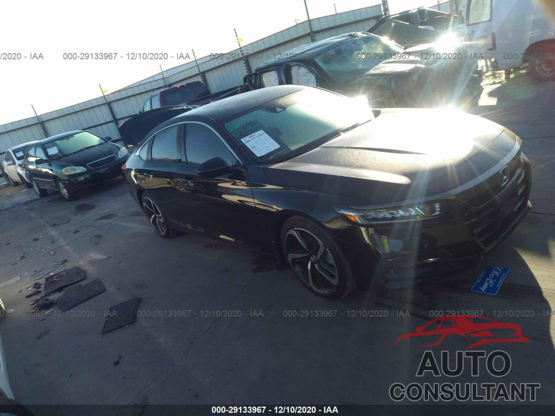 HONDA ACCORD SEDAN 2020 - 1HGCV1F37LA122991